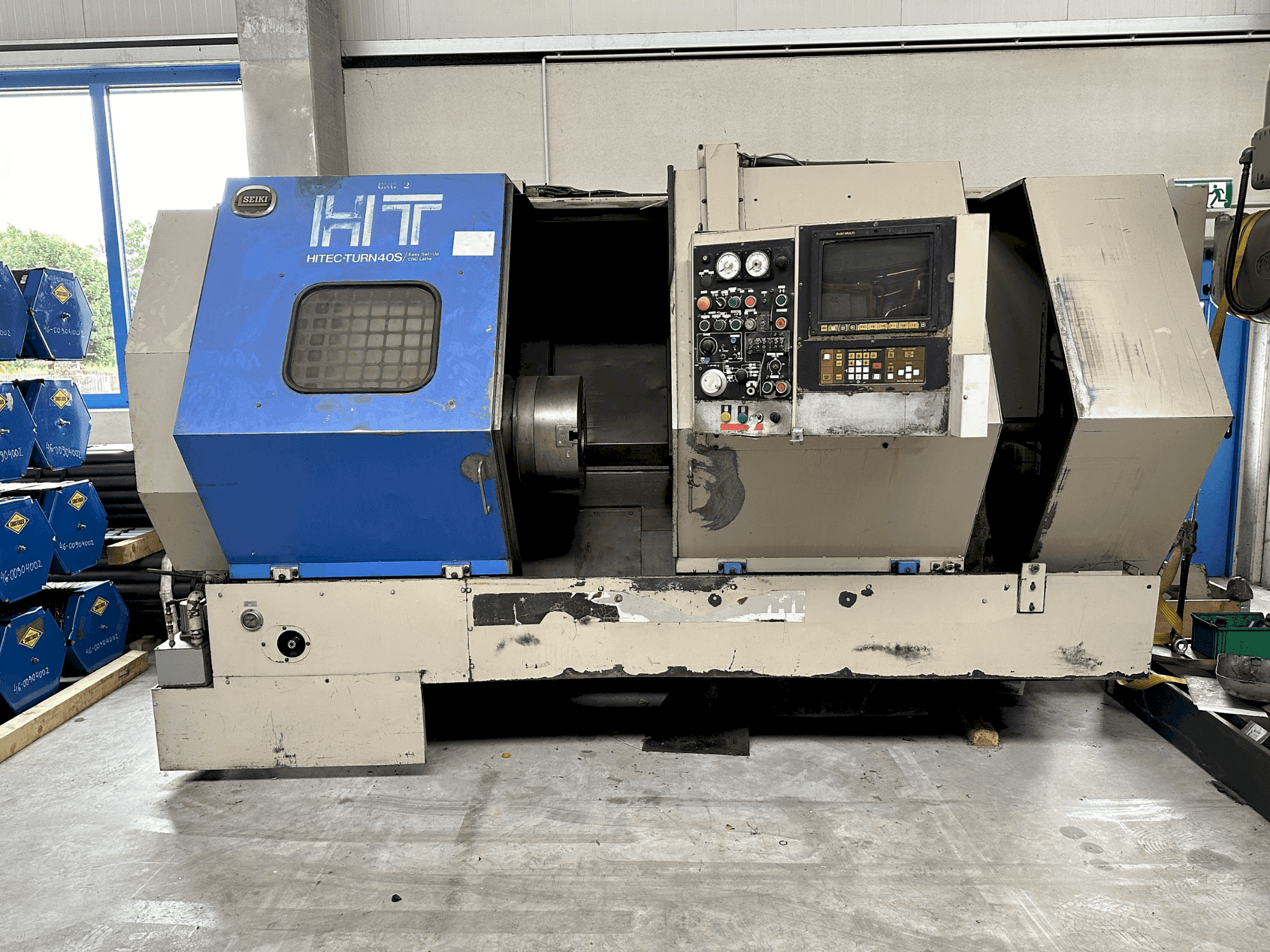 Mašīnas HITACHI SEIKI HT 40S pretskats