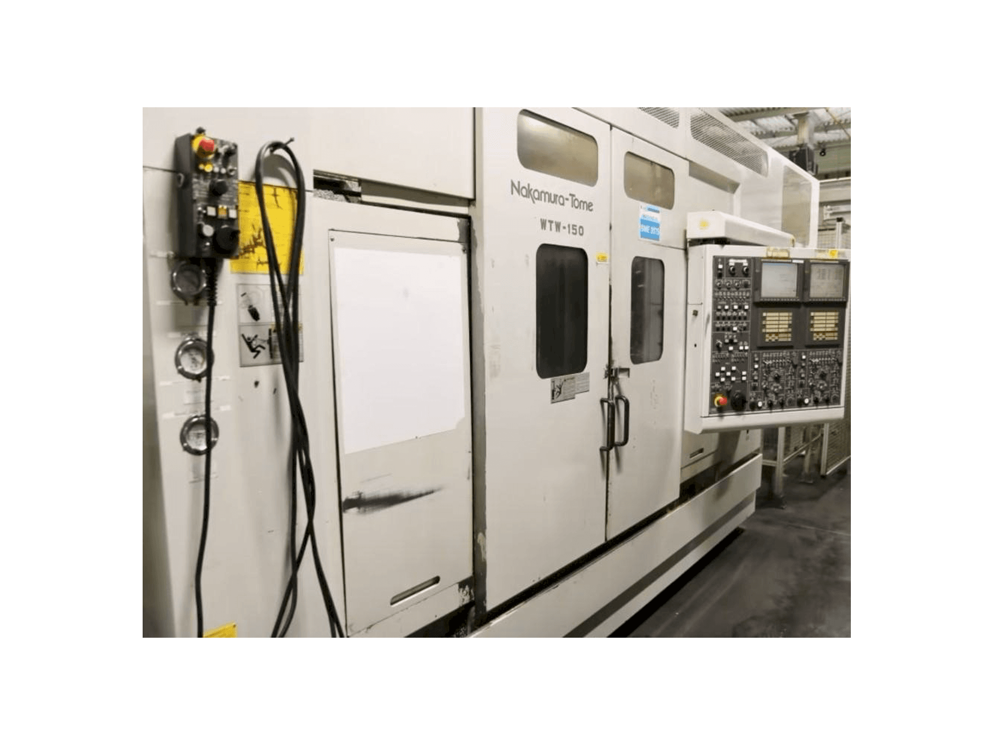 Mašīnas NAKAMURA-TOME WTW-150 skats no kreisās puses