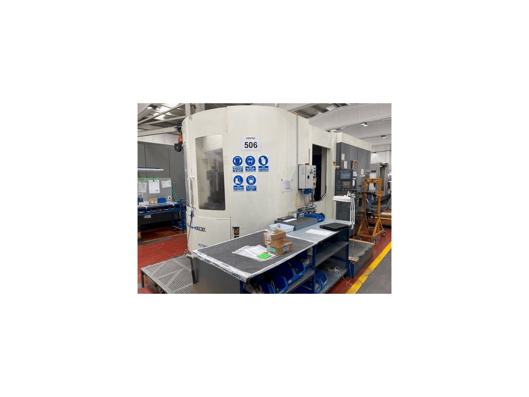 Mašīnas Kitamura Mycenter HX630L pretskats