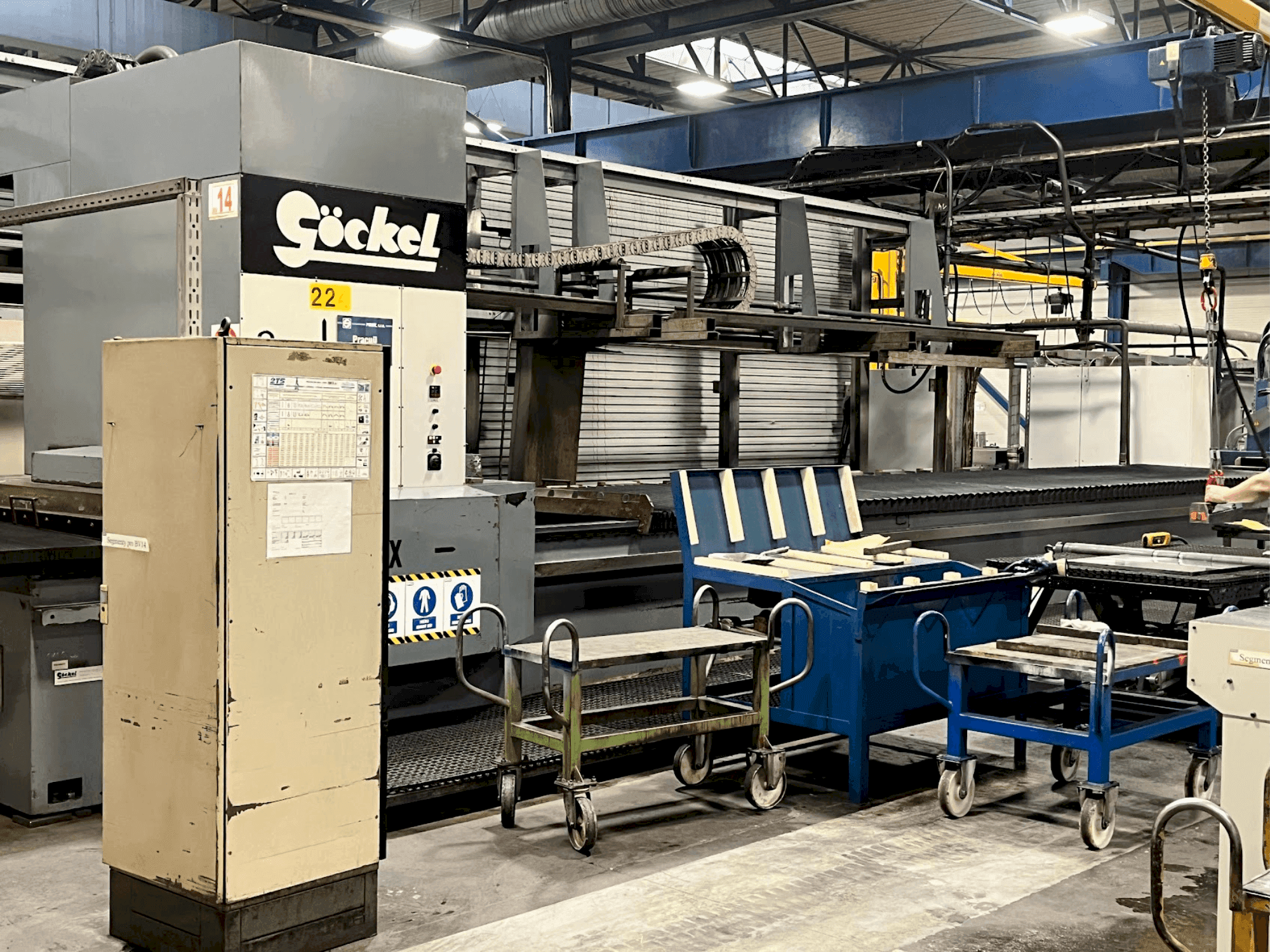 Mašīnas GÖCKEL G130 pretskats