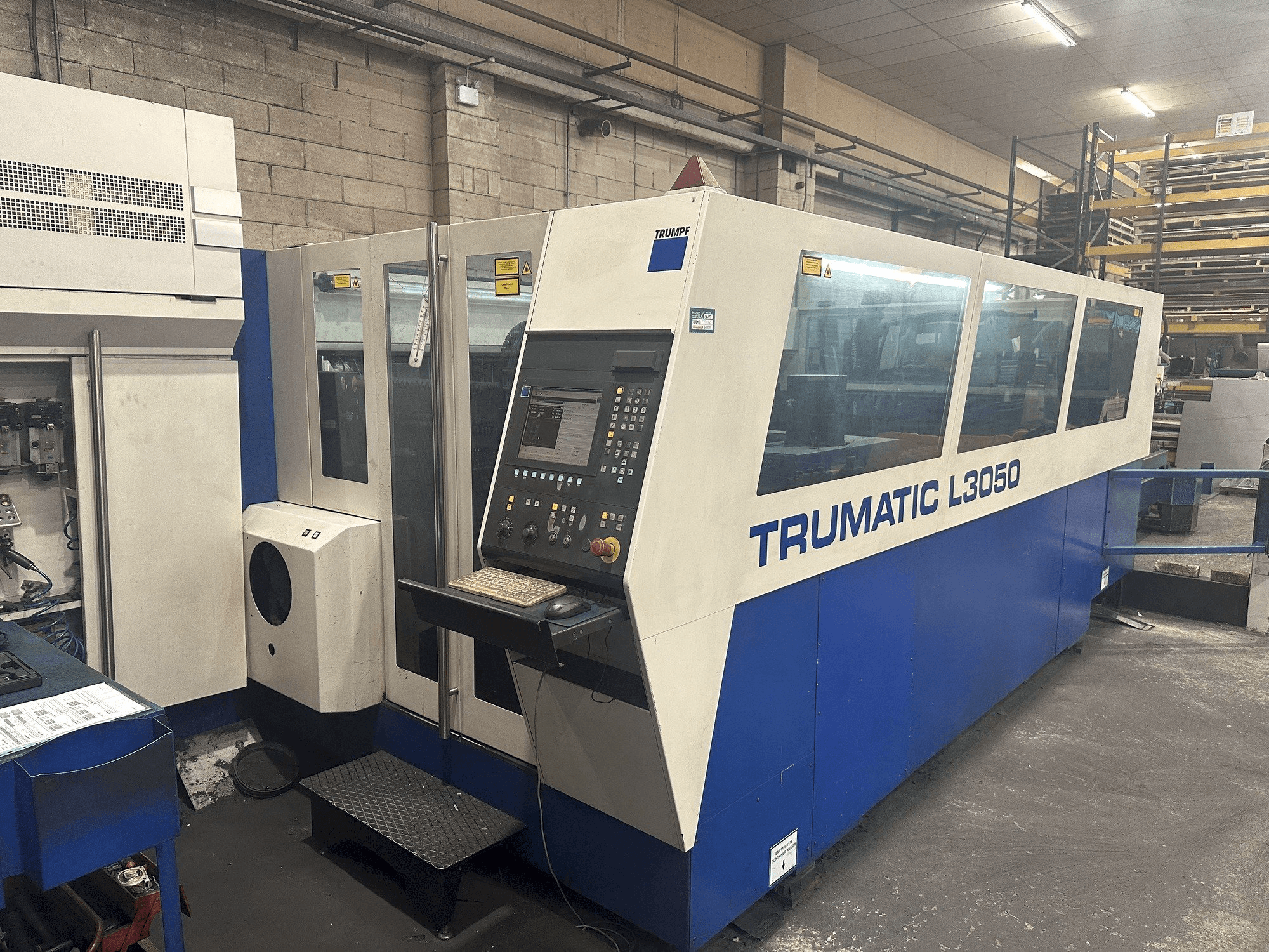 Mašīnas Trumpf Trumatic L3050 pretskats