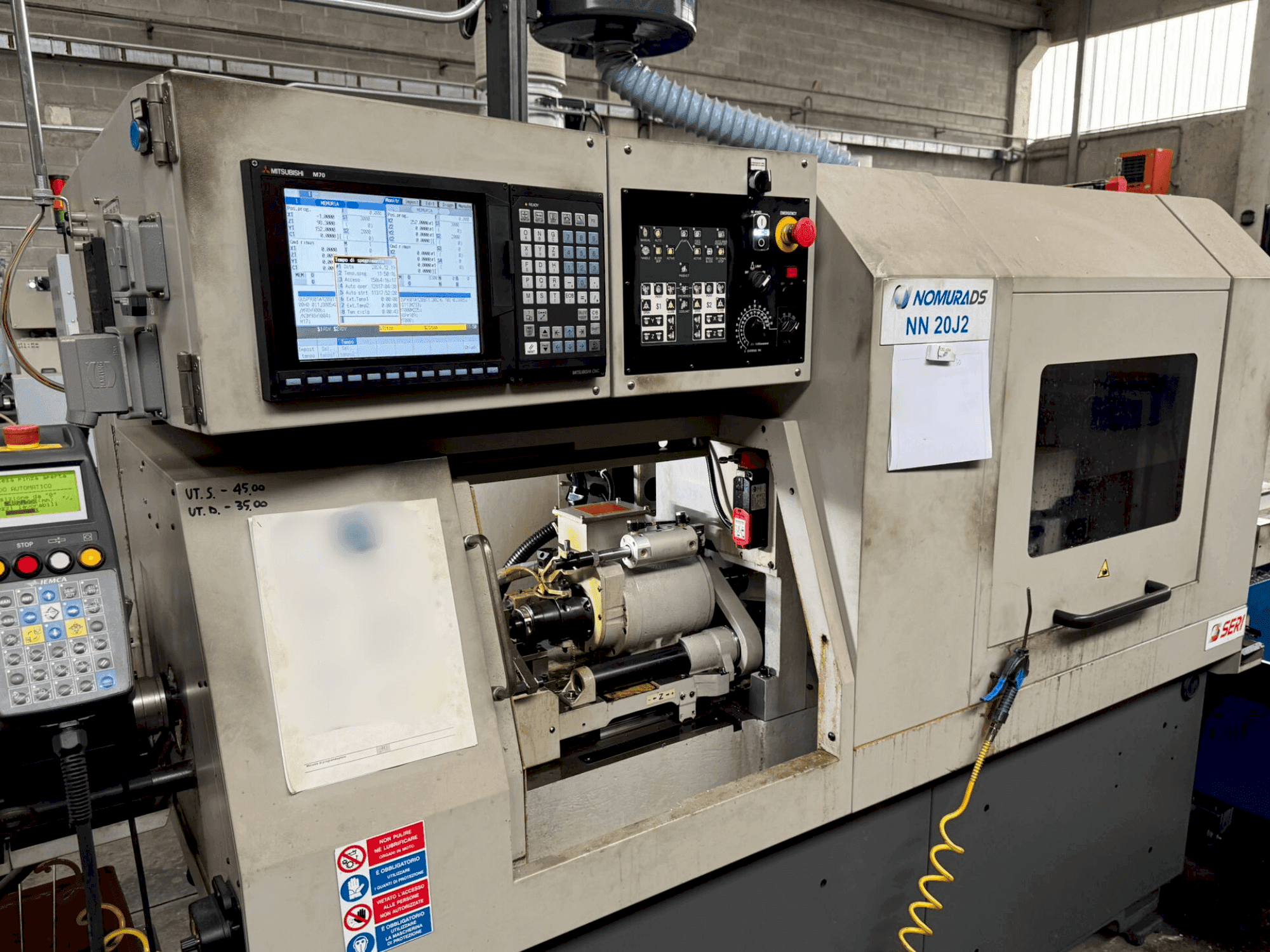 Mašīnas NOMURA NN-20 J2 pretskats
