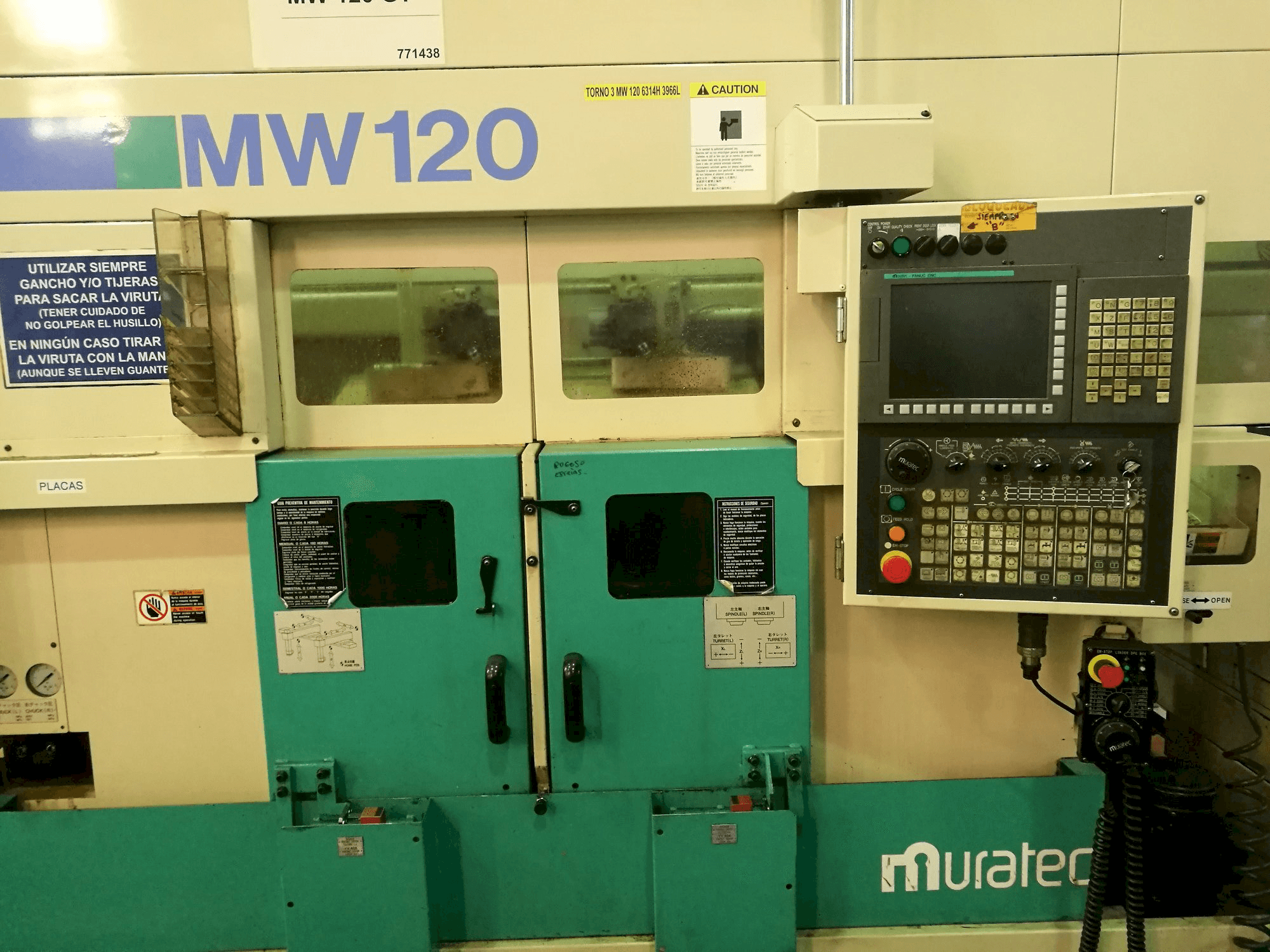 Mašīnas Muratec MW120 pretskats