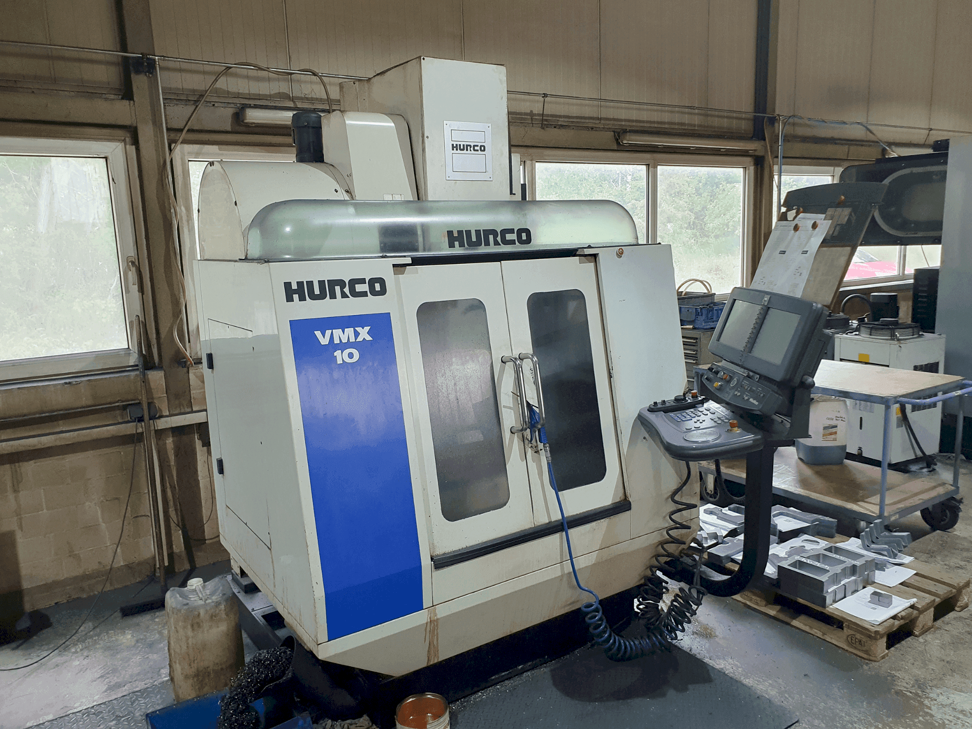 Mašīnas Hurco VMX10 (2011) pretskats