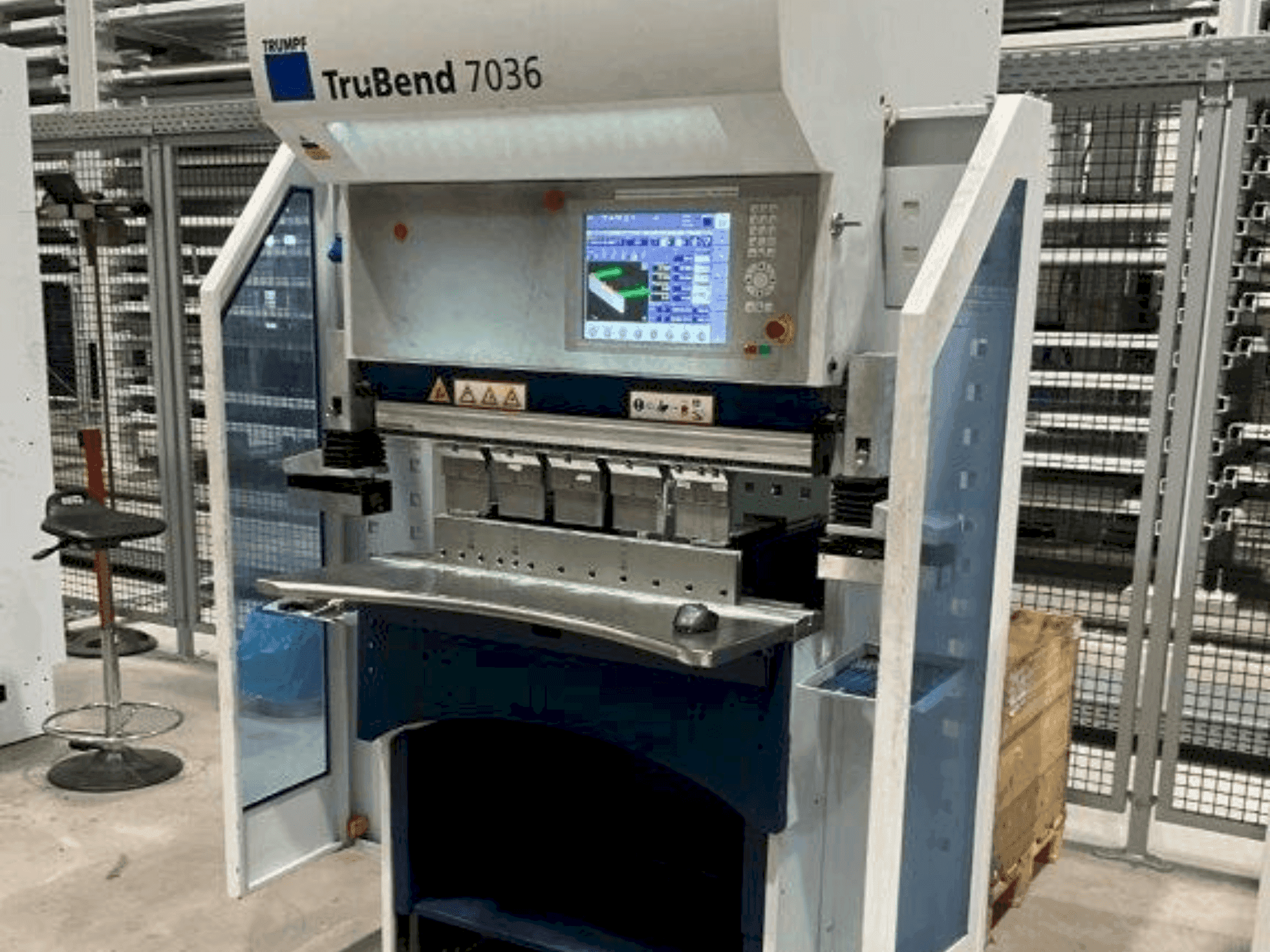 Mašīnas TRUMPF TruBend 7036 pretskats