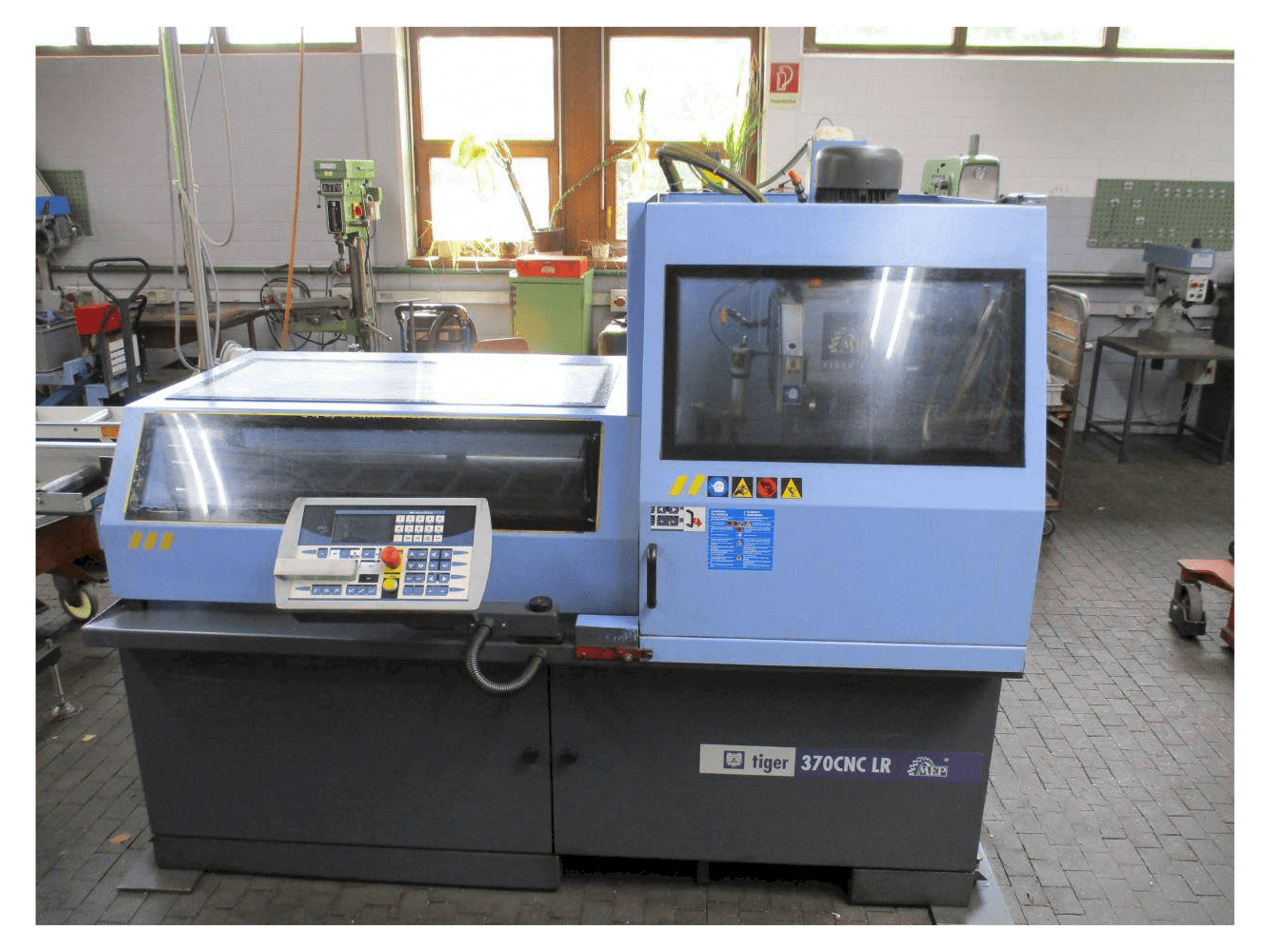 Mašīnas MEP TIGER 370 CNC - LR pretskats