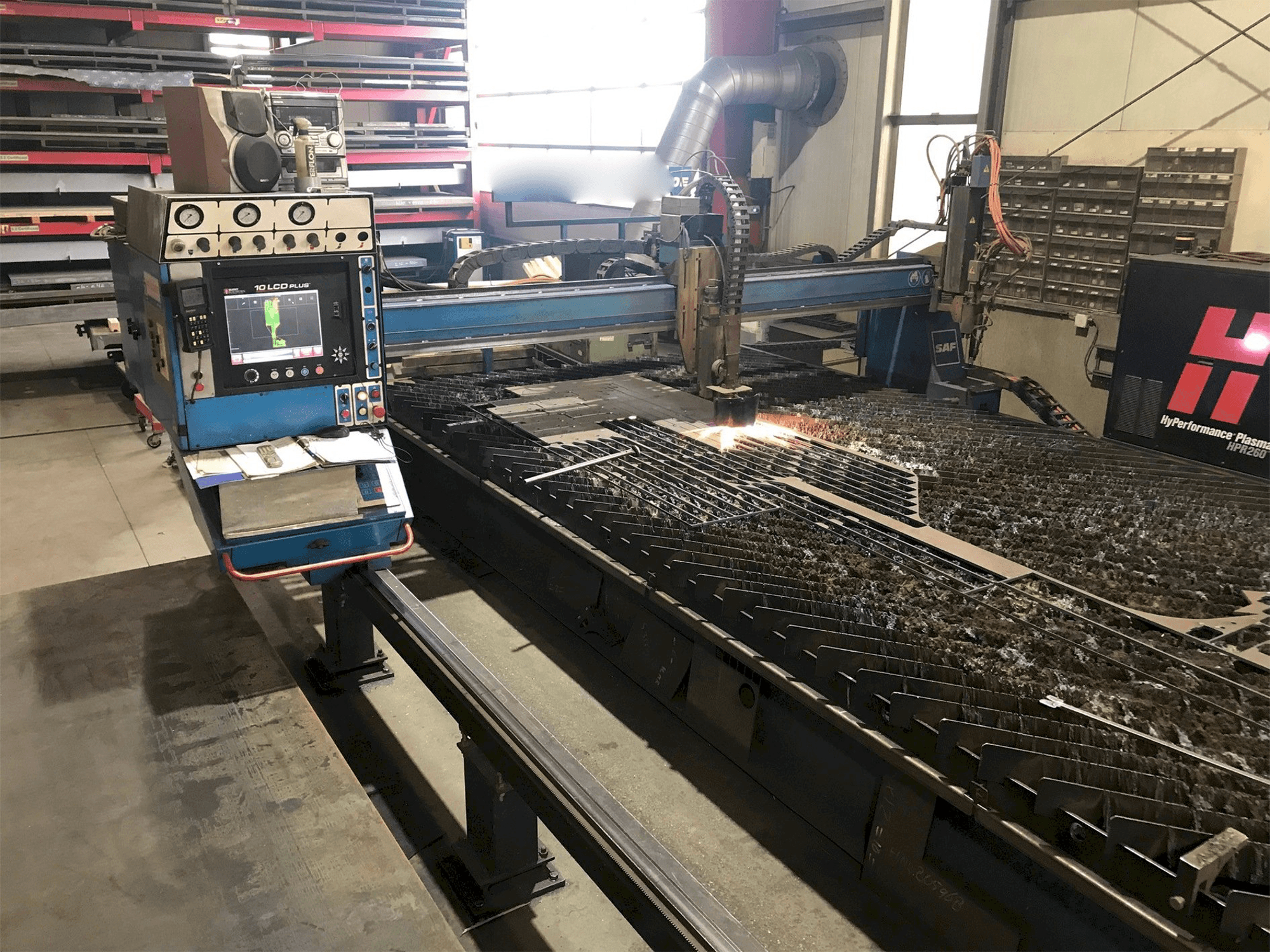 Mašīnas SAF Oxytome B30E pretskats