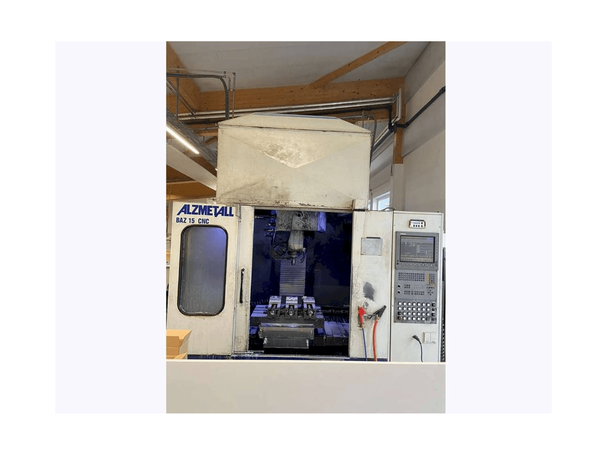 Mašīnas Alzmetall CNC BAZ 15 pretskats