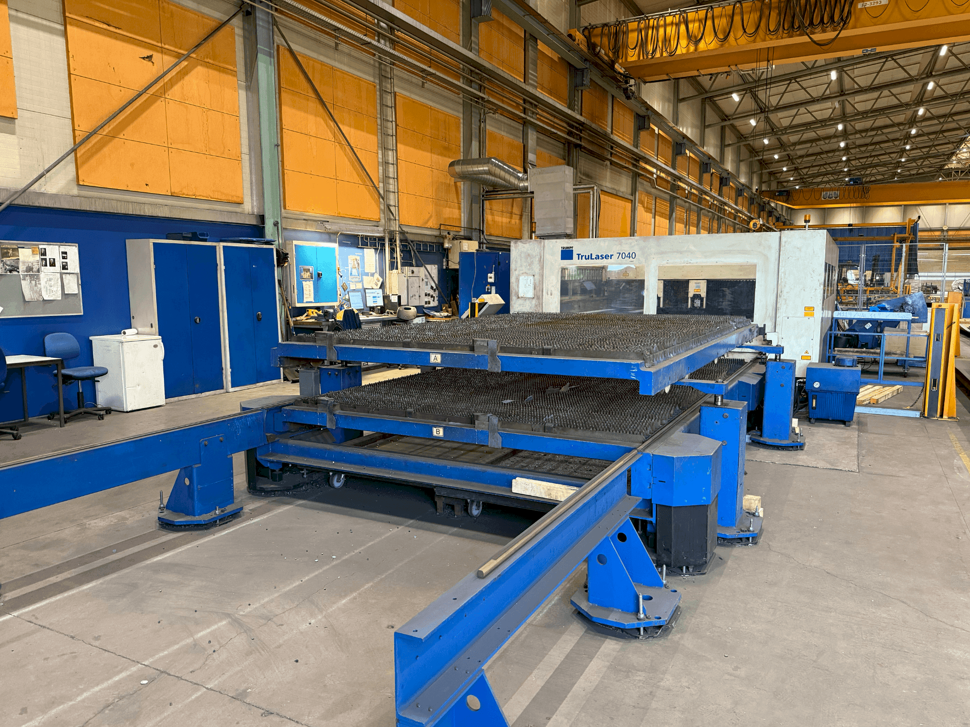 Mašīnas TRUMPF Trulaser 7040 pretskats