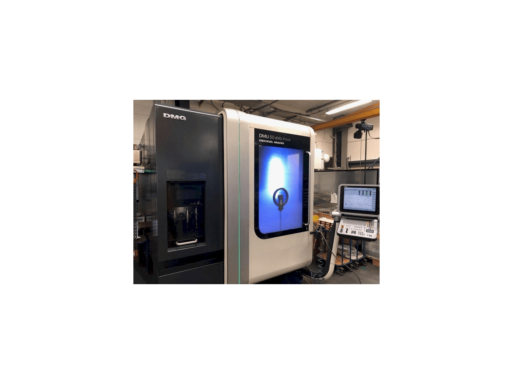 Mašīnas DECKEL MAHO DMU 50 eVo Linear pretskats