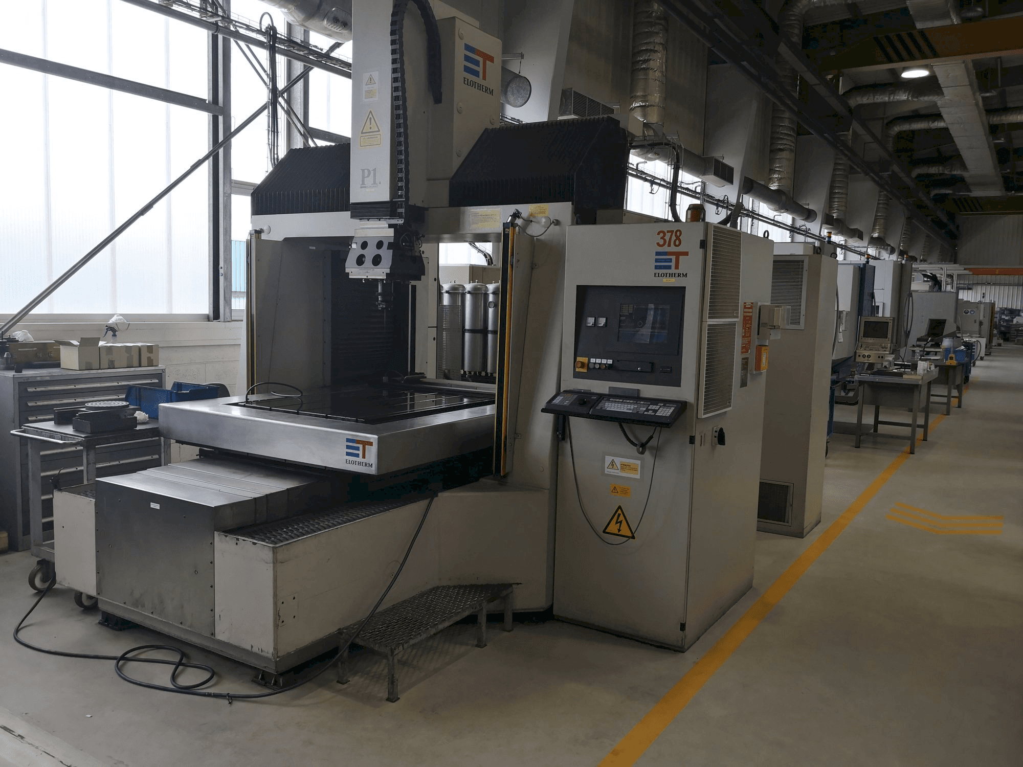 Mašīnas ELOTHERM ELBOMAT P1 pretskats