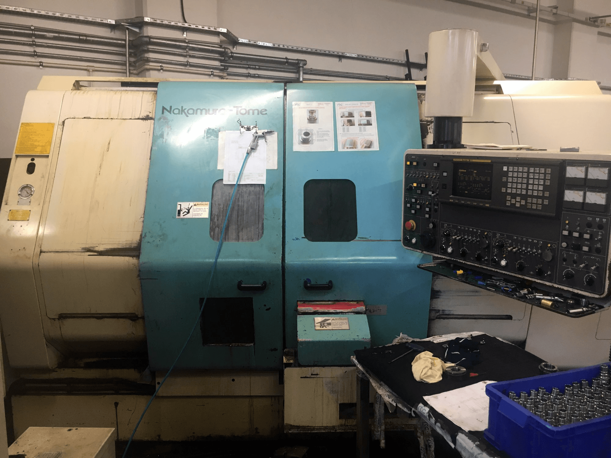 Mašīnas NAKAMURA-TOME TW-20 MMY pretskats