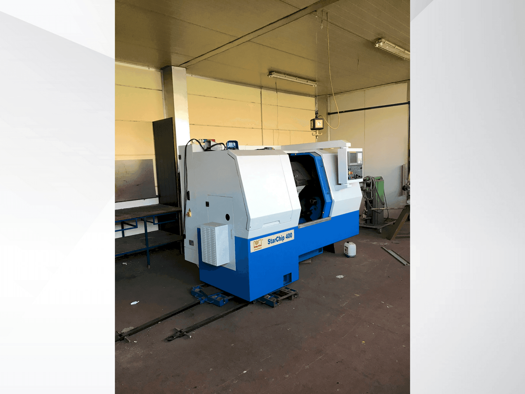 Mašīnas KNUTH Starship 400 pretskats