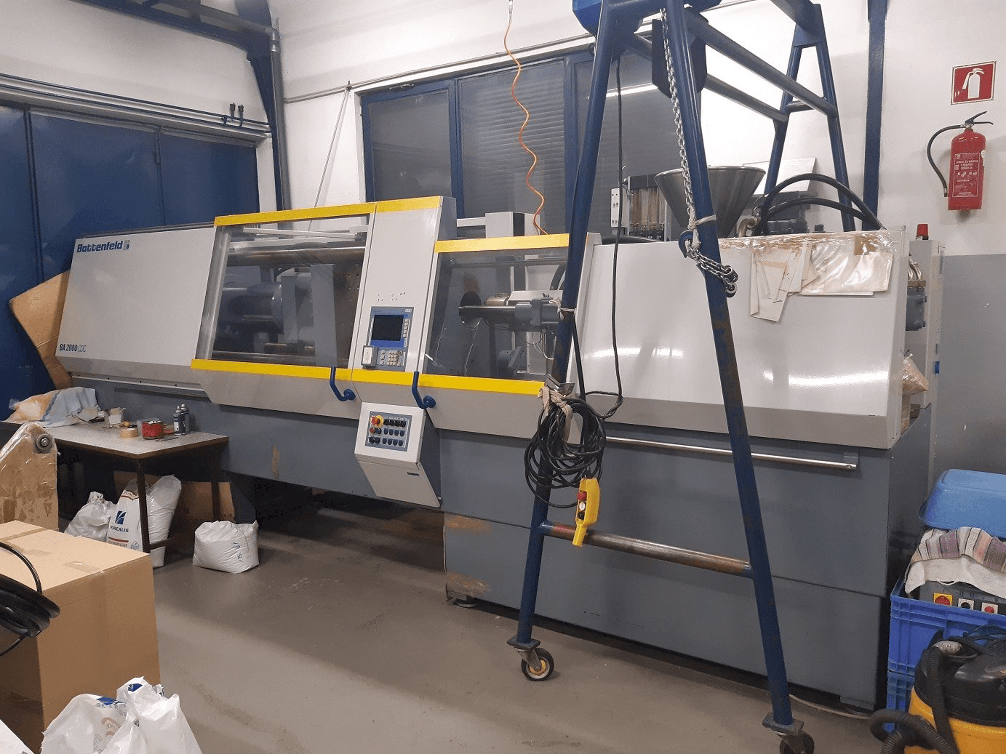 Mašīnas Battenfeld BA 2000/1000 CDC pretskats