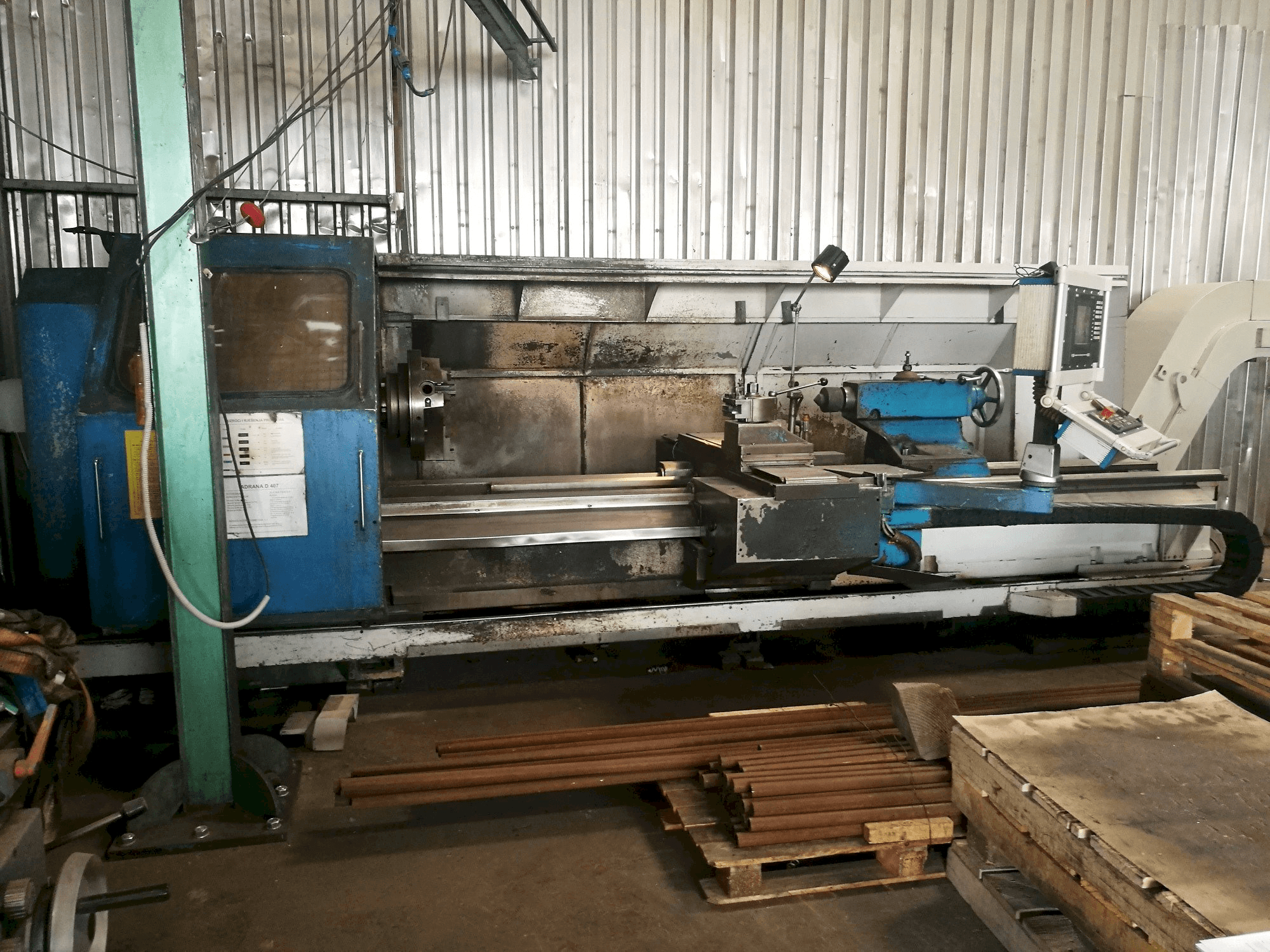 Mašīnas Heidenreich & Harbeck Hamburg 840 kreisās malas skats