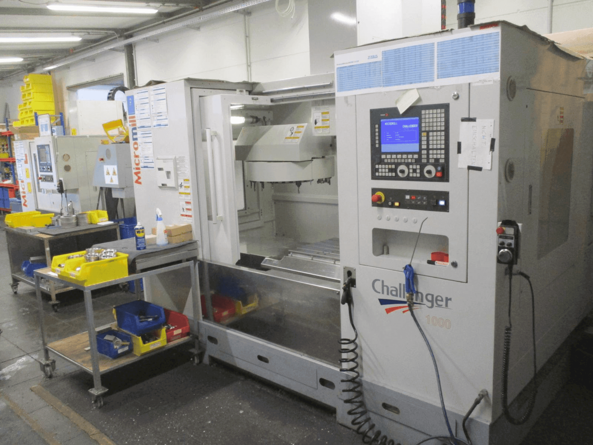 Mašīnas BUFFALO Micromill Challenger MM-1000 pretskats