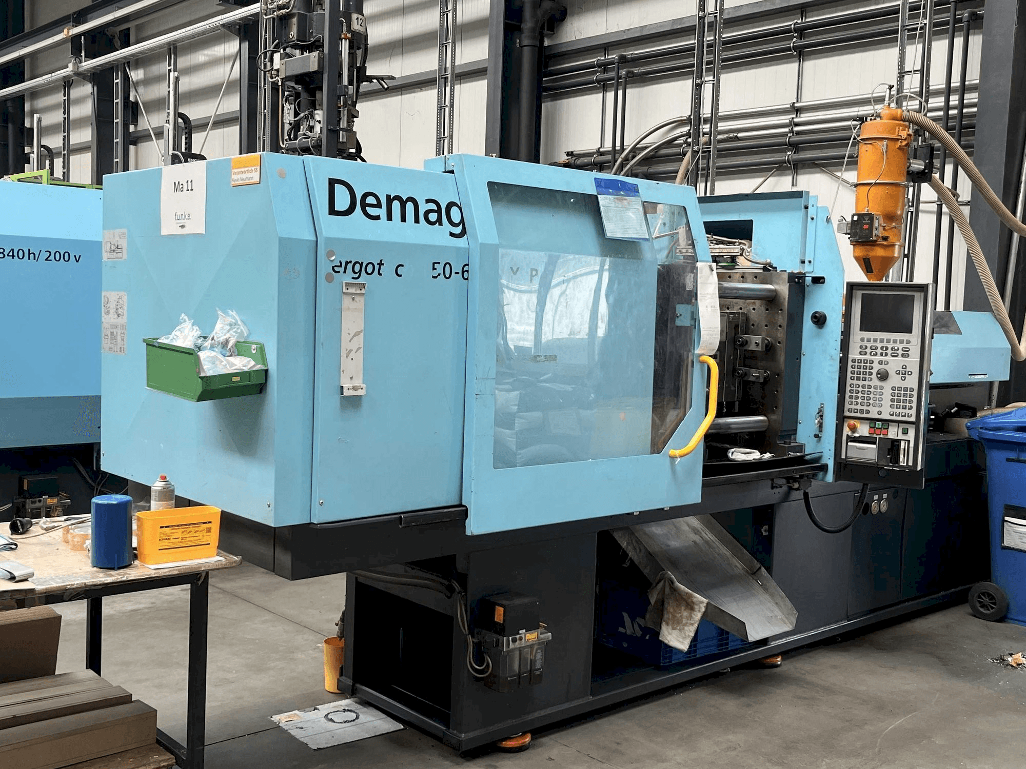 Mašīnas DEMAG Ergotech 150/500 - 600 EXTRA pretskats
