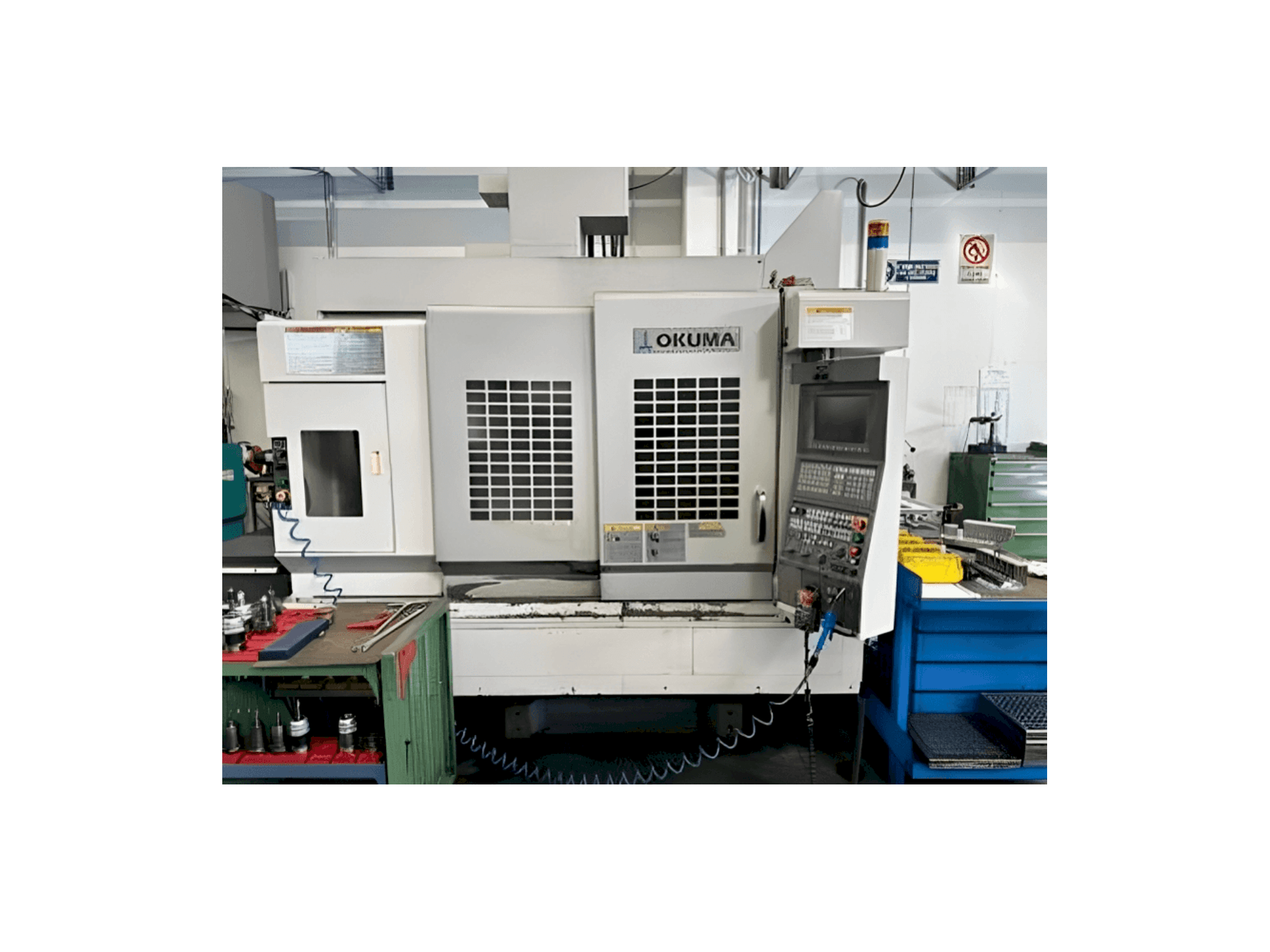 Mašīnas Okuma MB 56-VA pretskats