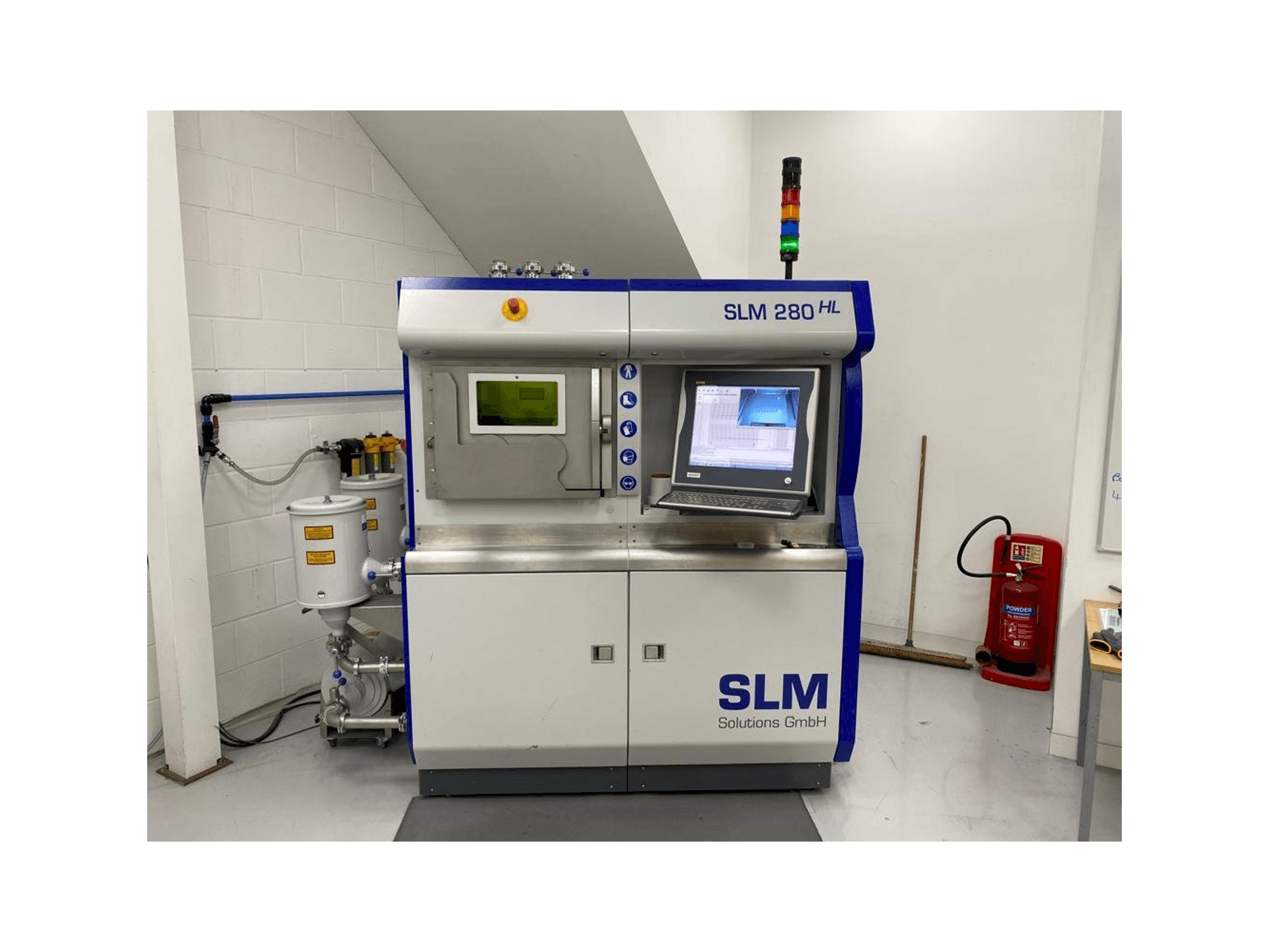Mašīnas SLM 280 HL pretskats