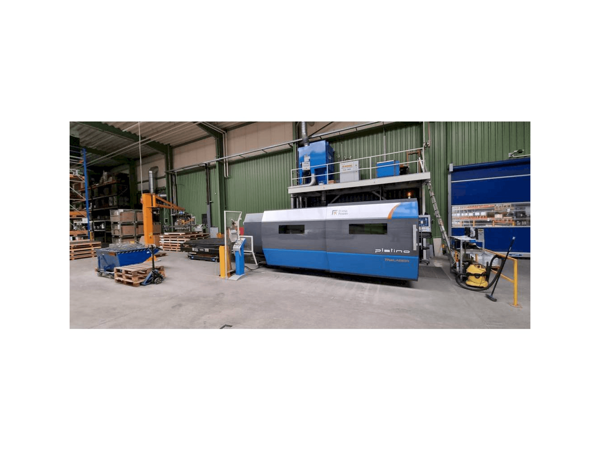 Mašīnas Prima Power Platino Fiber pretskats