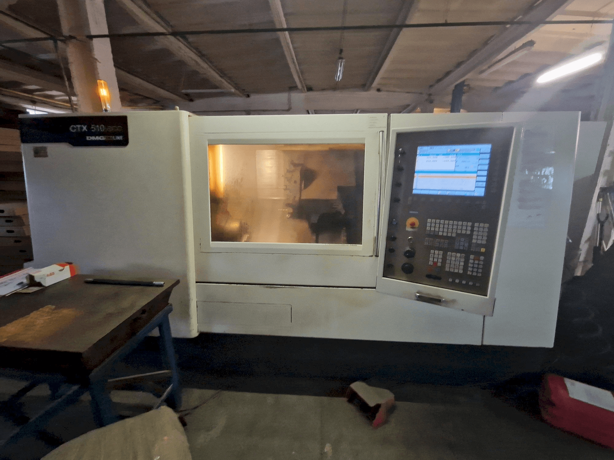 Mašīnas DMG CTX 510 eco pretskats