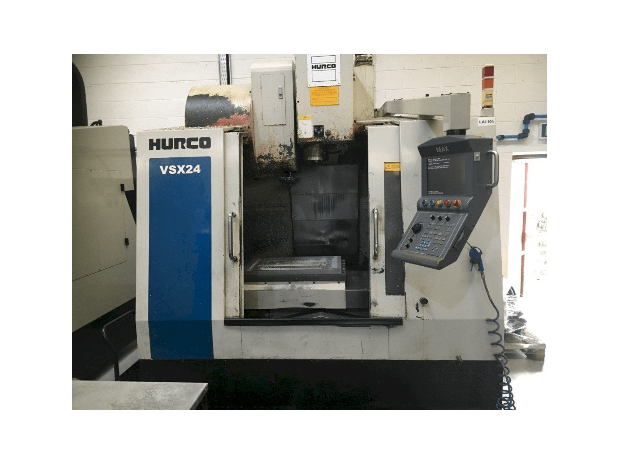 Mašīnas Hurco VSX24 pretskats