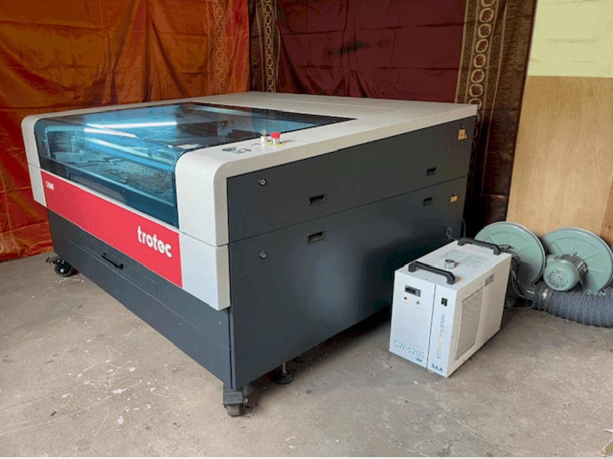 Mašīnas Trotec Q500 pretskats