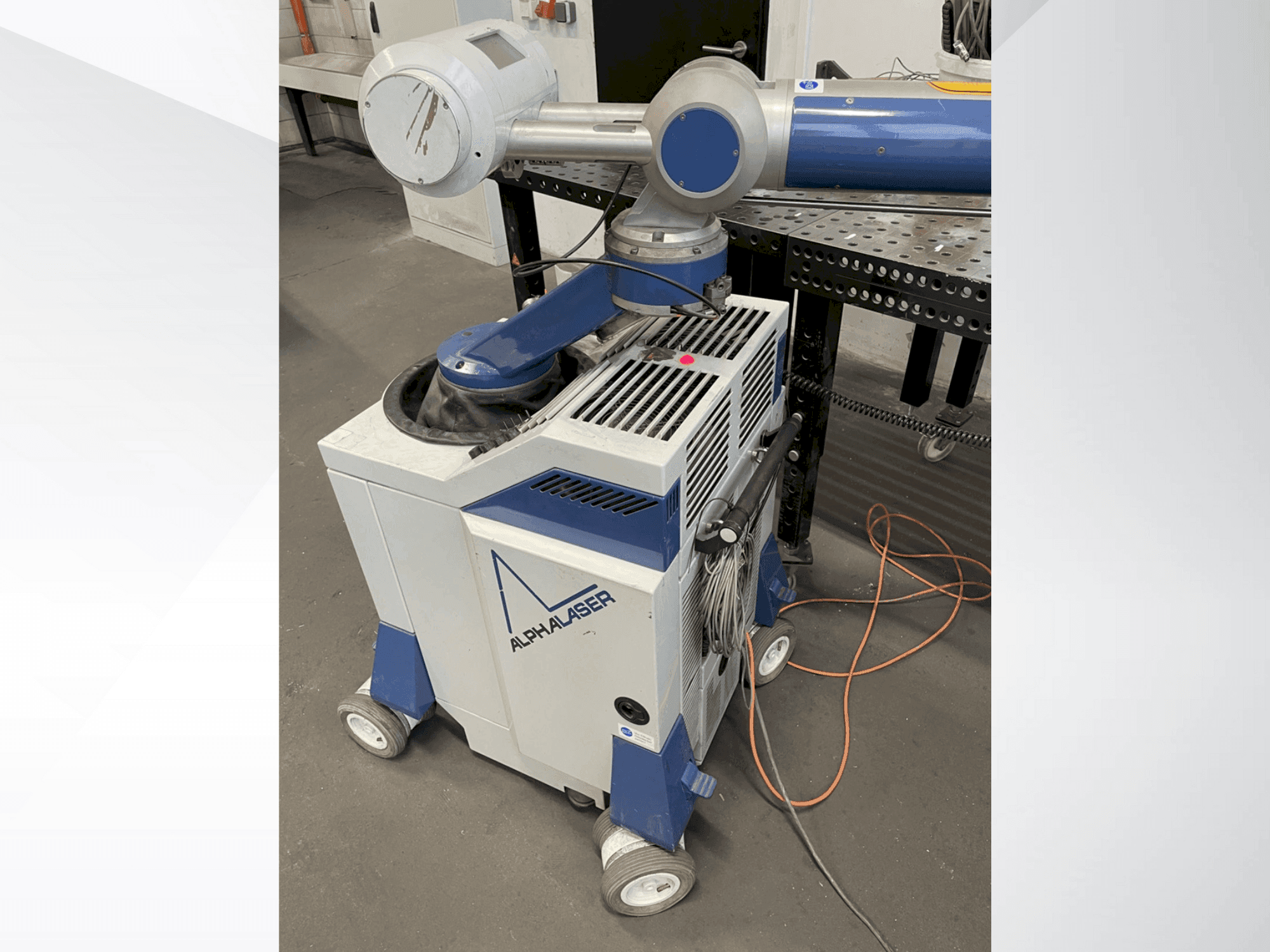 Mašīnas ALPHA LASER ALM 150 pretskats