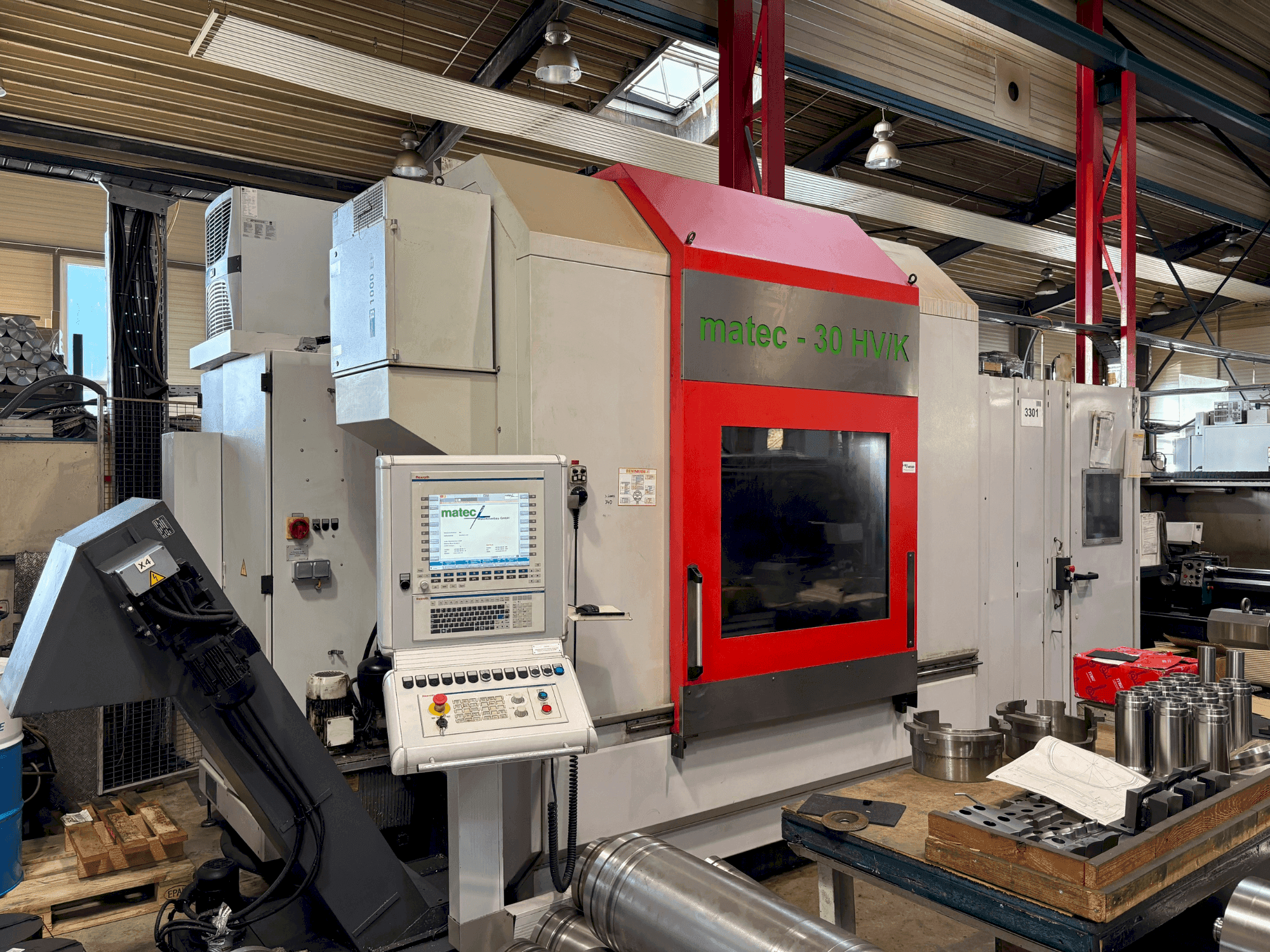 Mašīnas Matec MATEC 30 HV/K pretskats