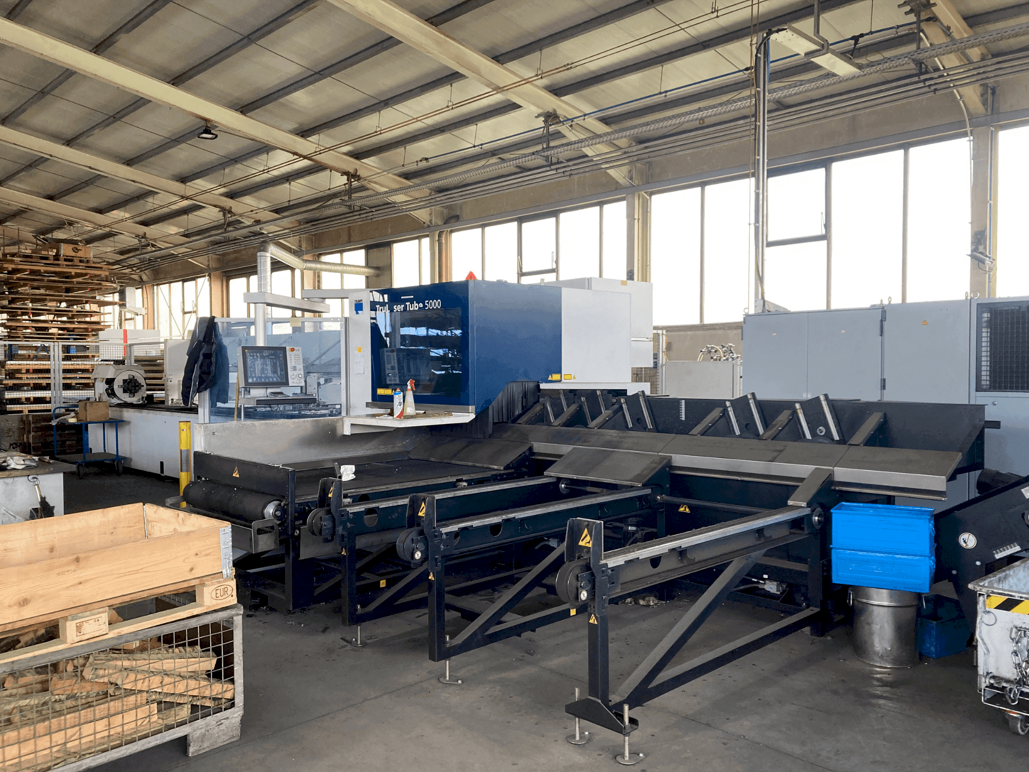 Mašīnas TRUMPF TruLaser Tube 5000 pretskats