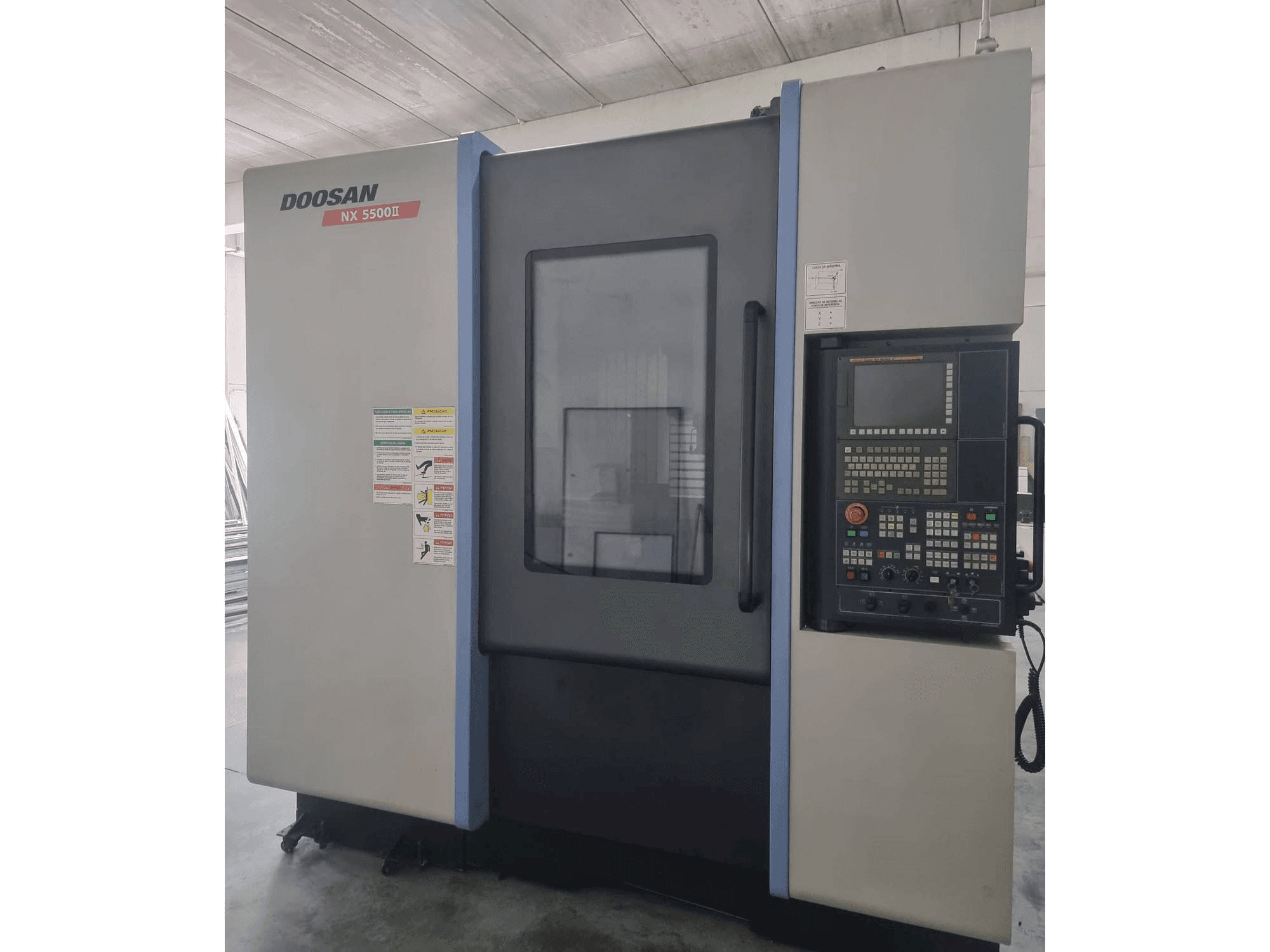 Mašīnas Doosan Nx5500 Ii pretskats