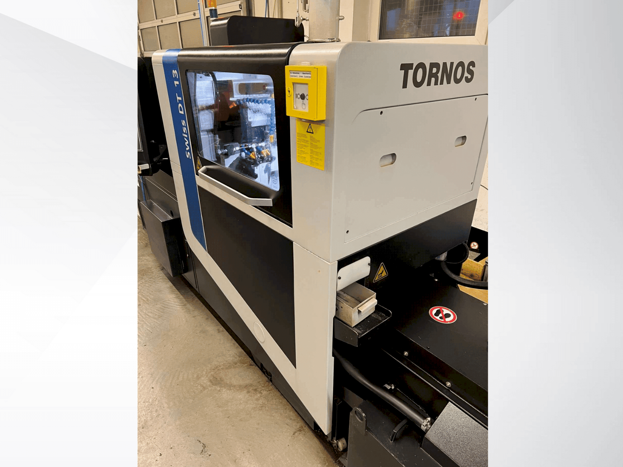 Mašīnas Tornos Swiss DT 13 pretskats