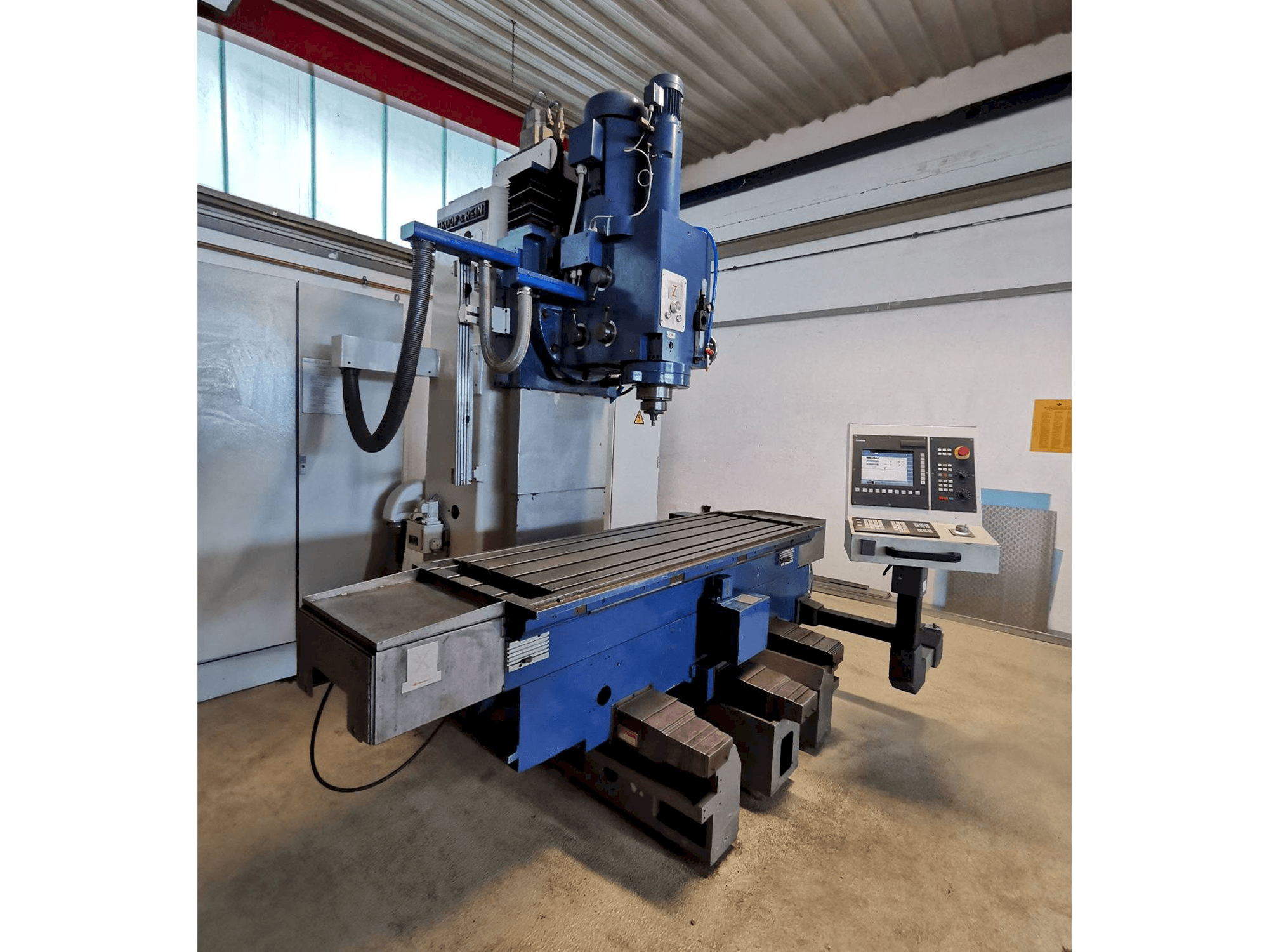 Mašīnas Droop & Rein FS 100 ke pretskats