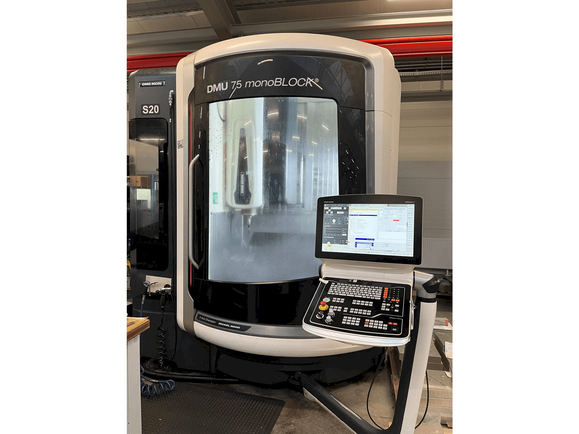 Mašīnas DMG MORI DMU 75 monoBLOCK pretskats