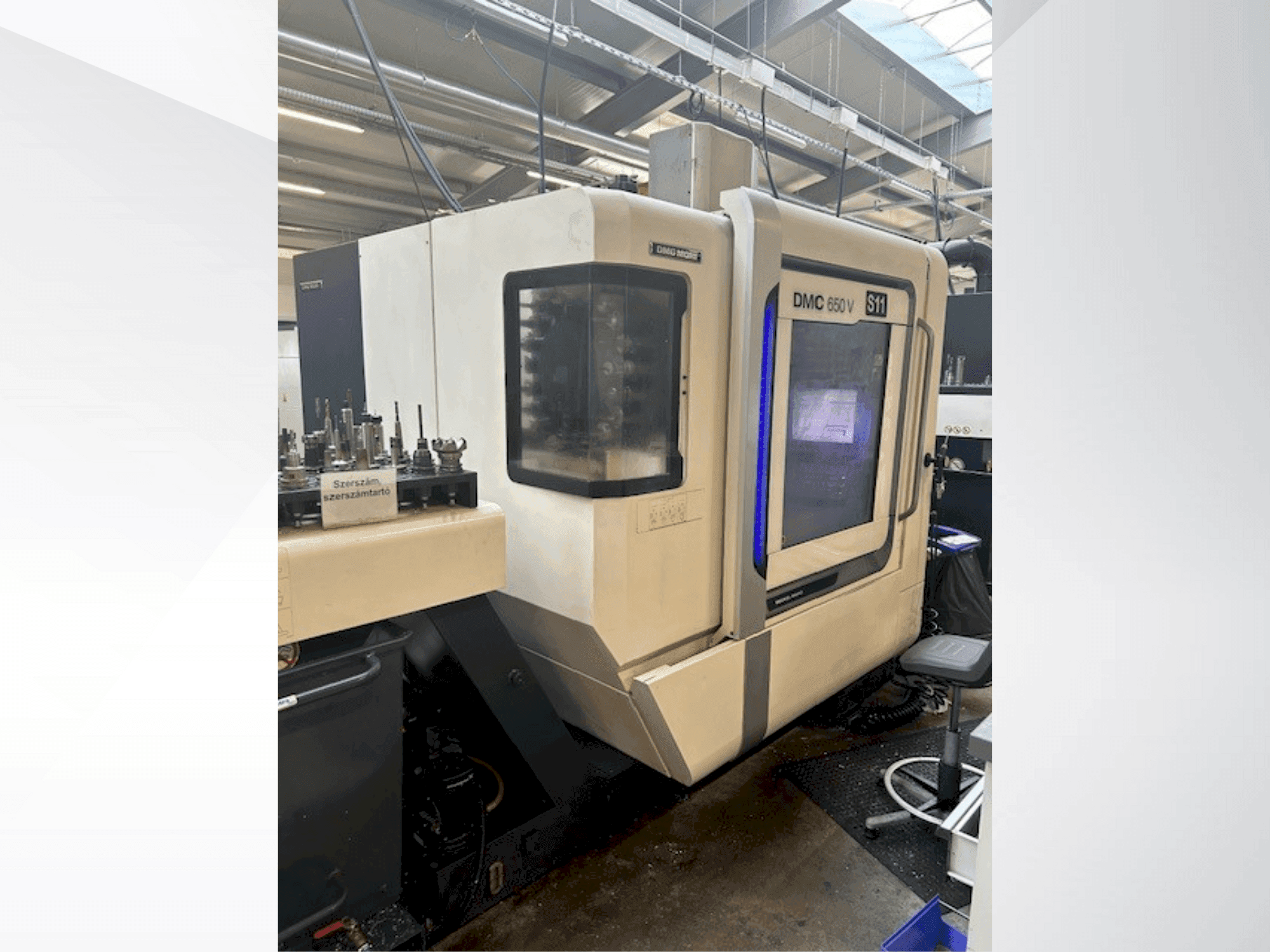Mašīnas DMG MORI DMC 650 V pretskats