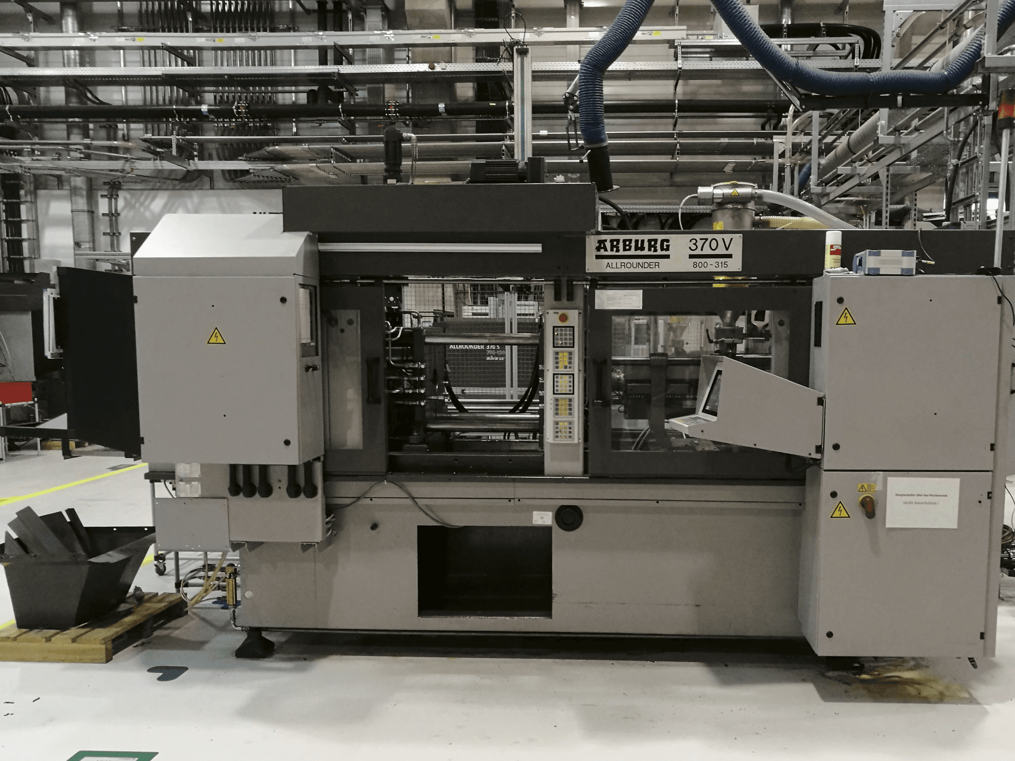 Mašīnas Arburg 370V 800-315 pretskats