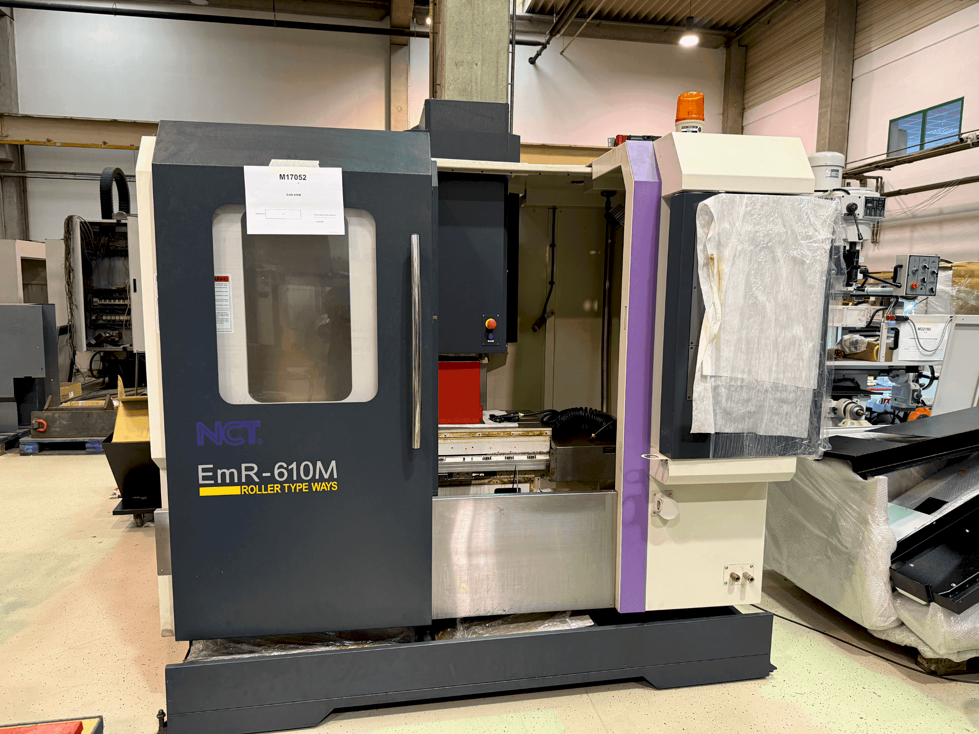 Mašīnas NCT EmR-610M pretskats