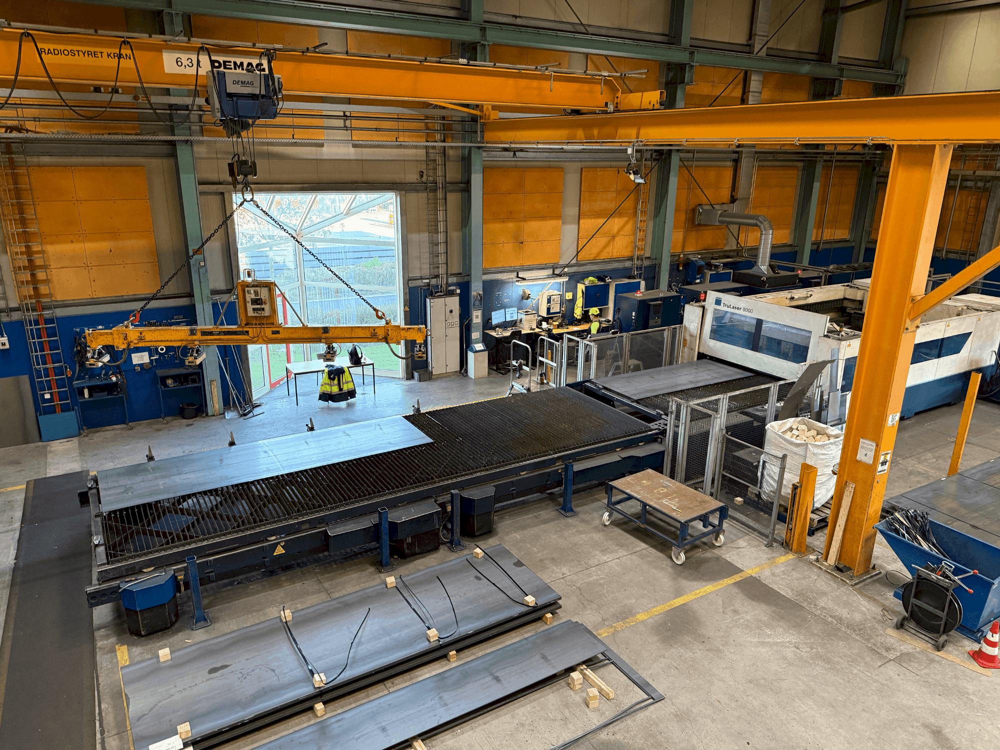 Mašīnas TRUMPF TruLaser 8000 pretskats