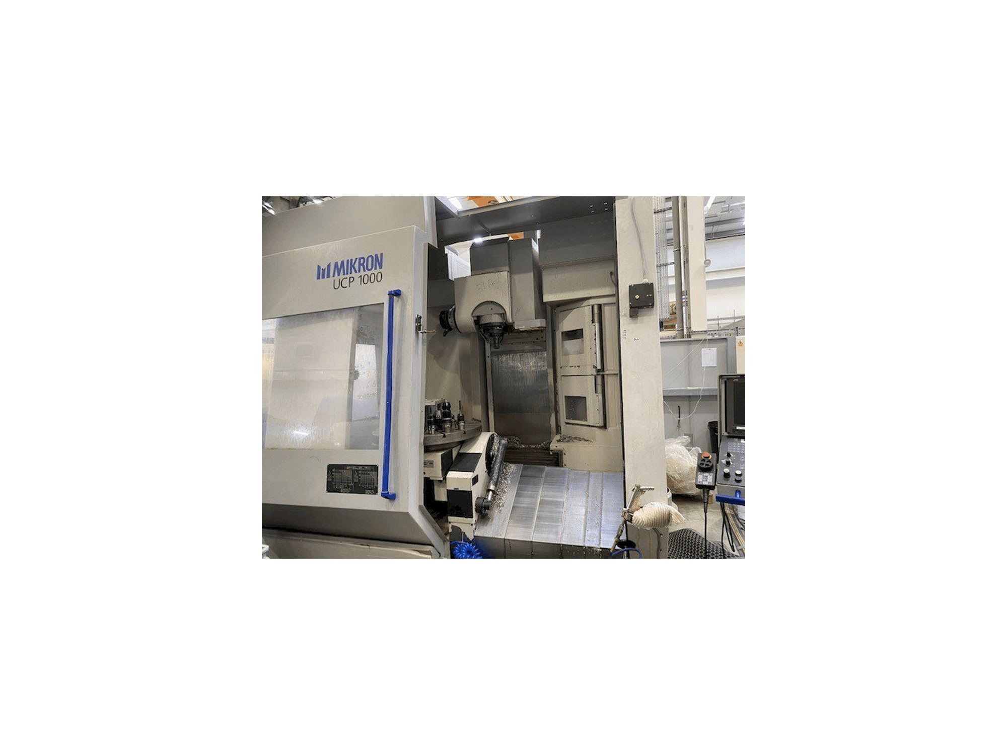 Mašīnas MIKRON UCP 1000 pretskats