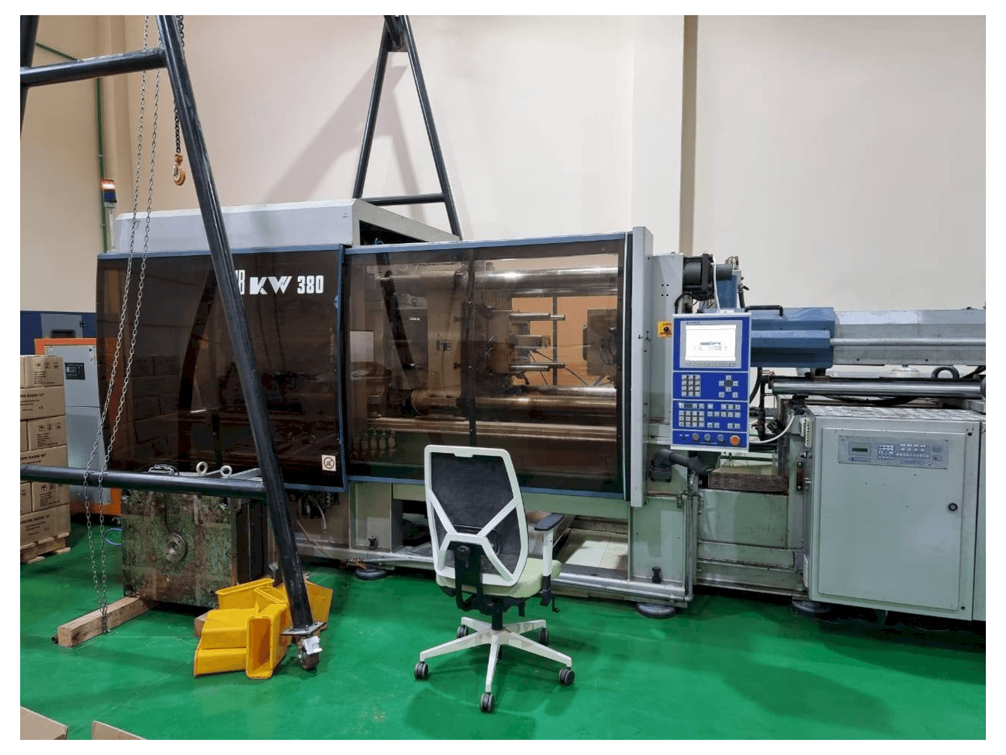 Mašīnas BMB KW380/3450 pretskats