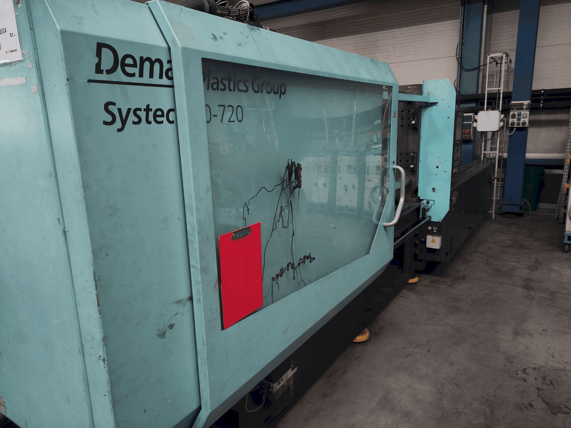 Mašīnas DEMAG Systec 350/720-1450 pretskats