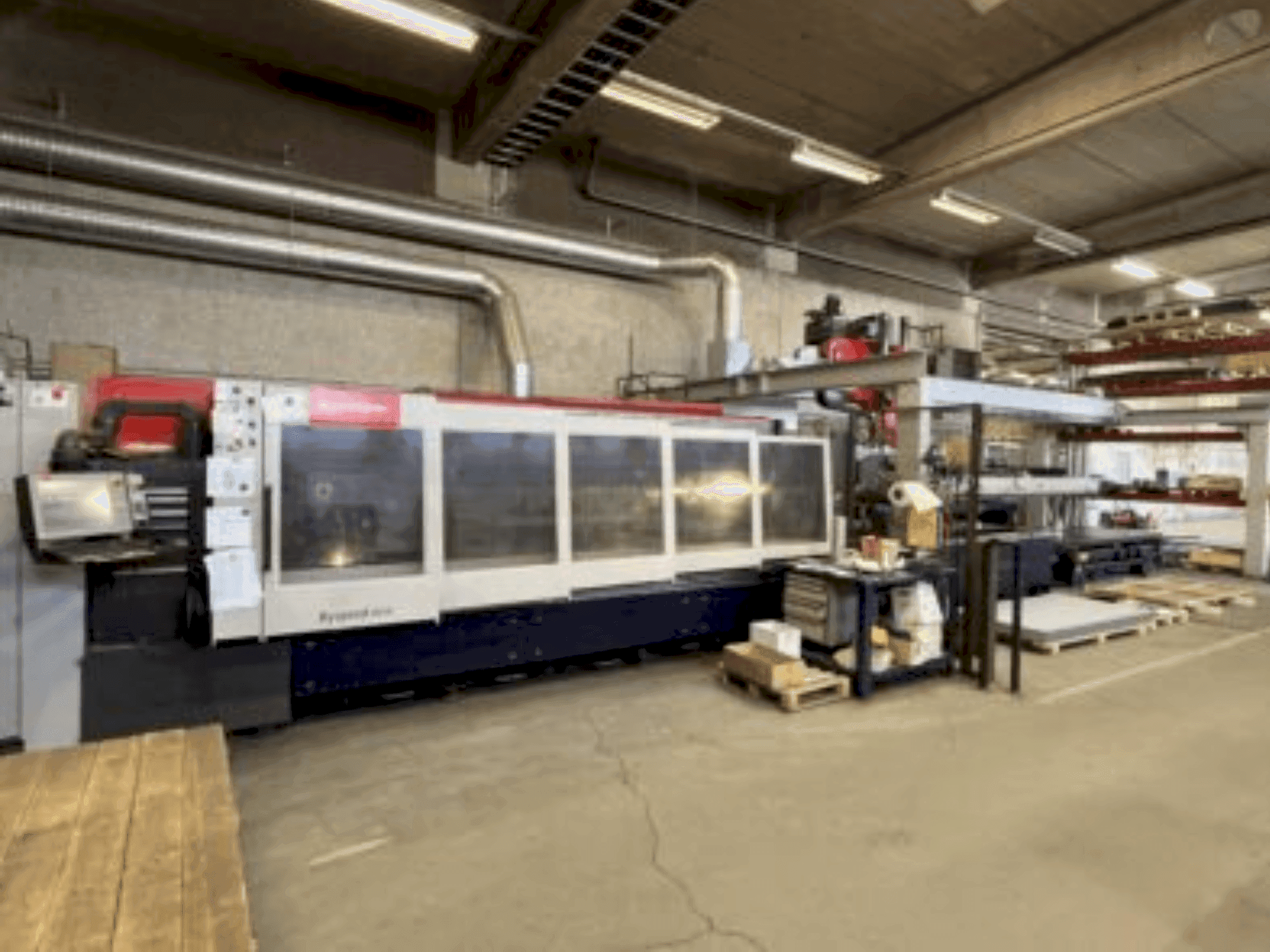 Mašīnas Bystronic Bysprint 3015 pretskats