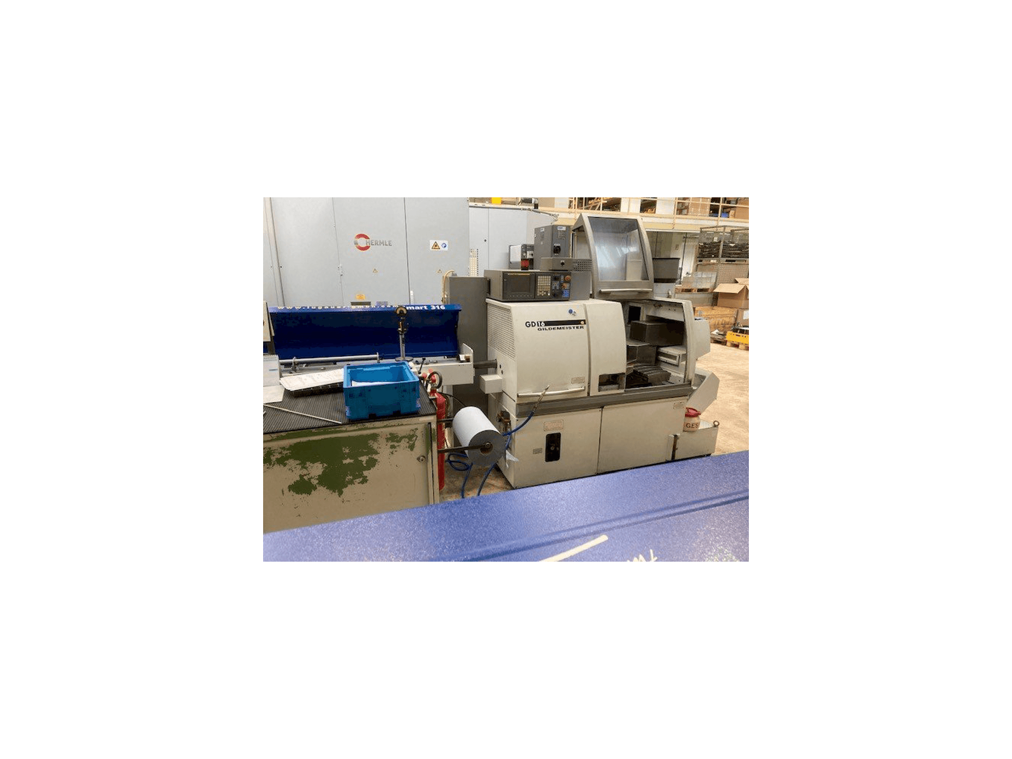 Mašīnas Gildemeister GD 16 pretskats