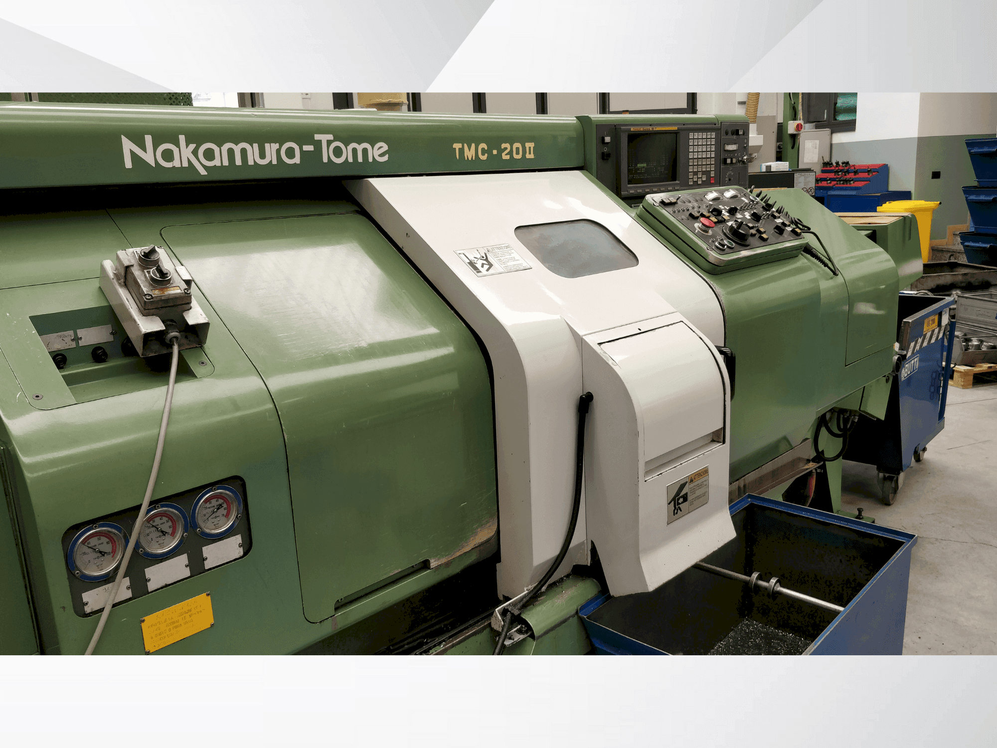Mašīnas NAKAMURA-TOME TMC20-II pretskats
