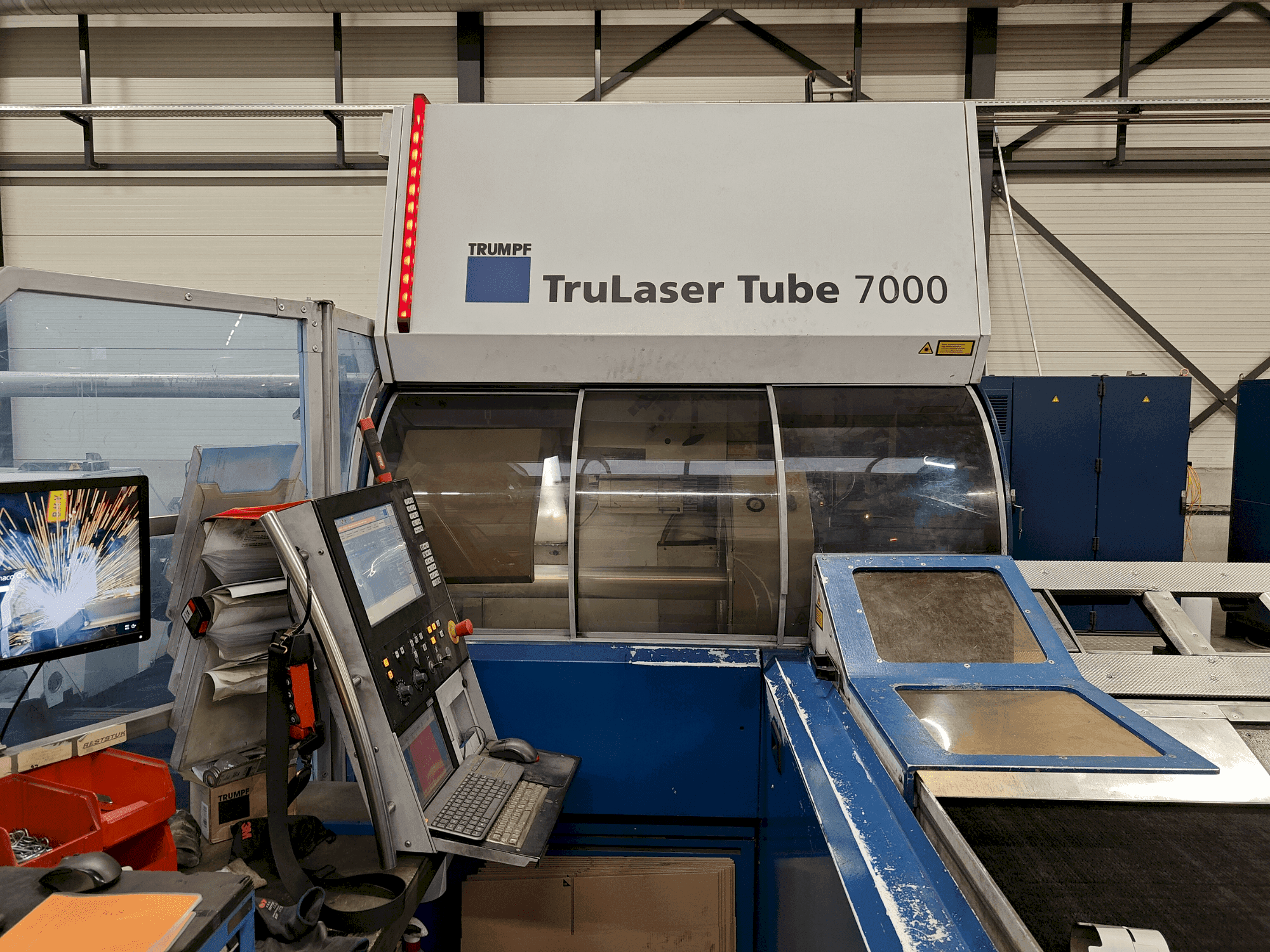 Mašīnas TRUMPF TruLaser Tube 7000 pretskats