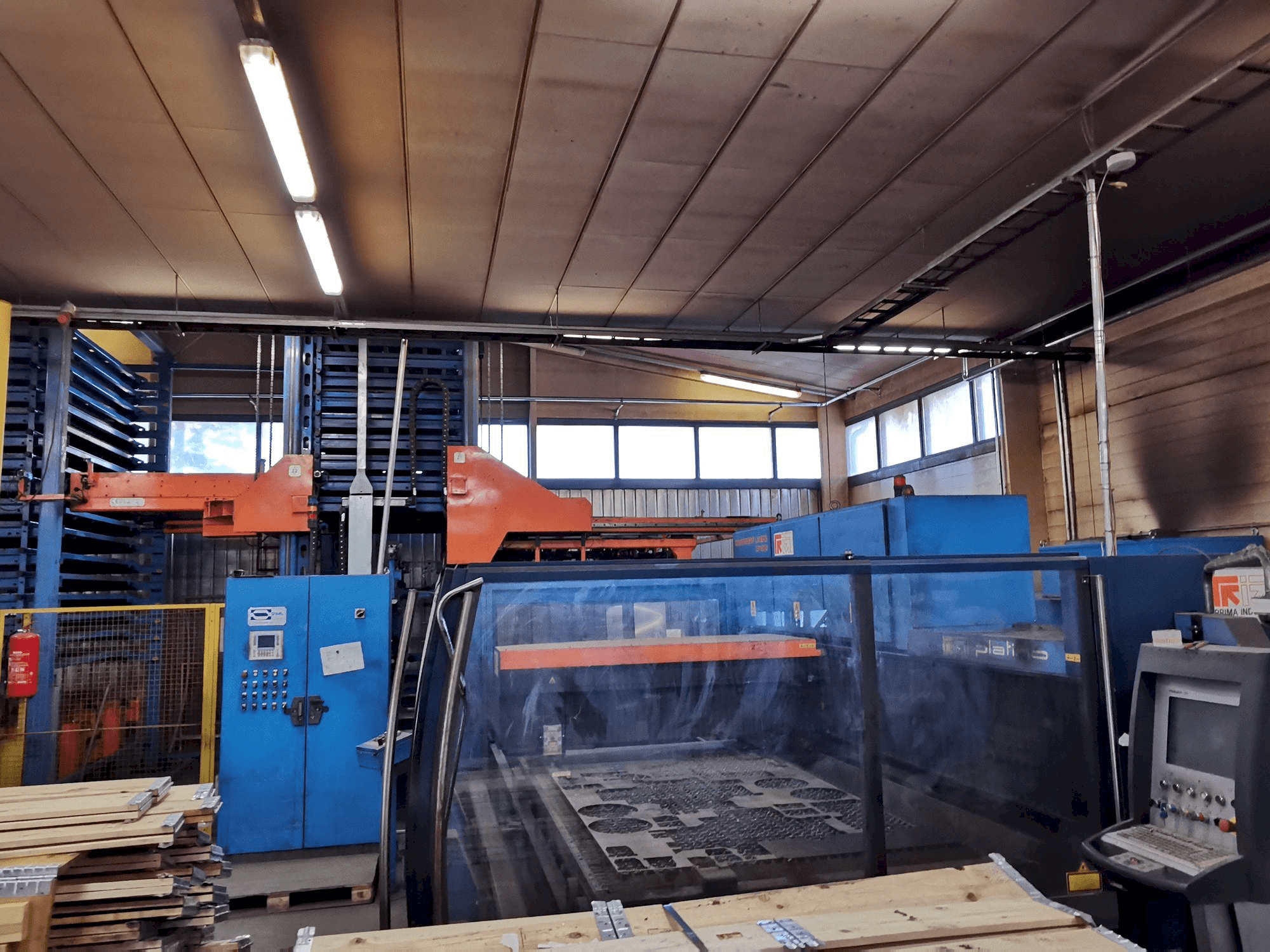 Mašīnas Prima Industrie Platino 1530 pretskats