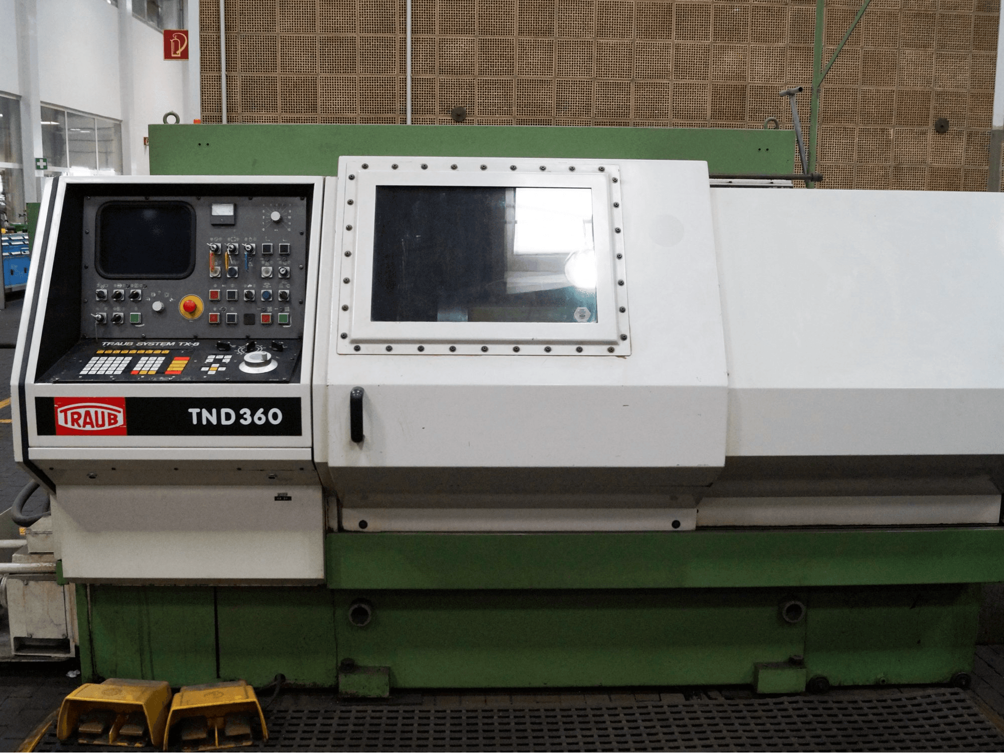Mašīnas Traub TND 360 pretskats