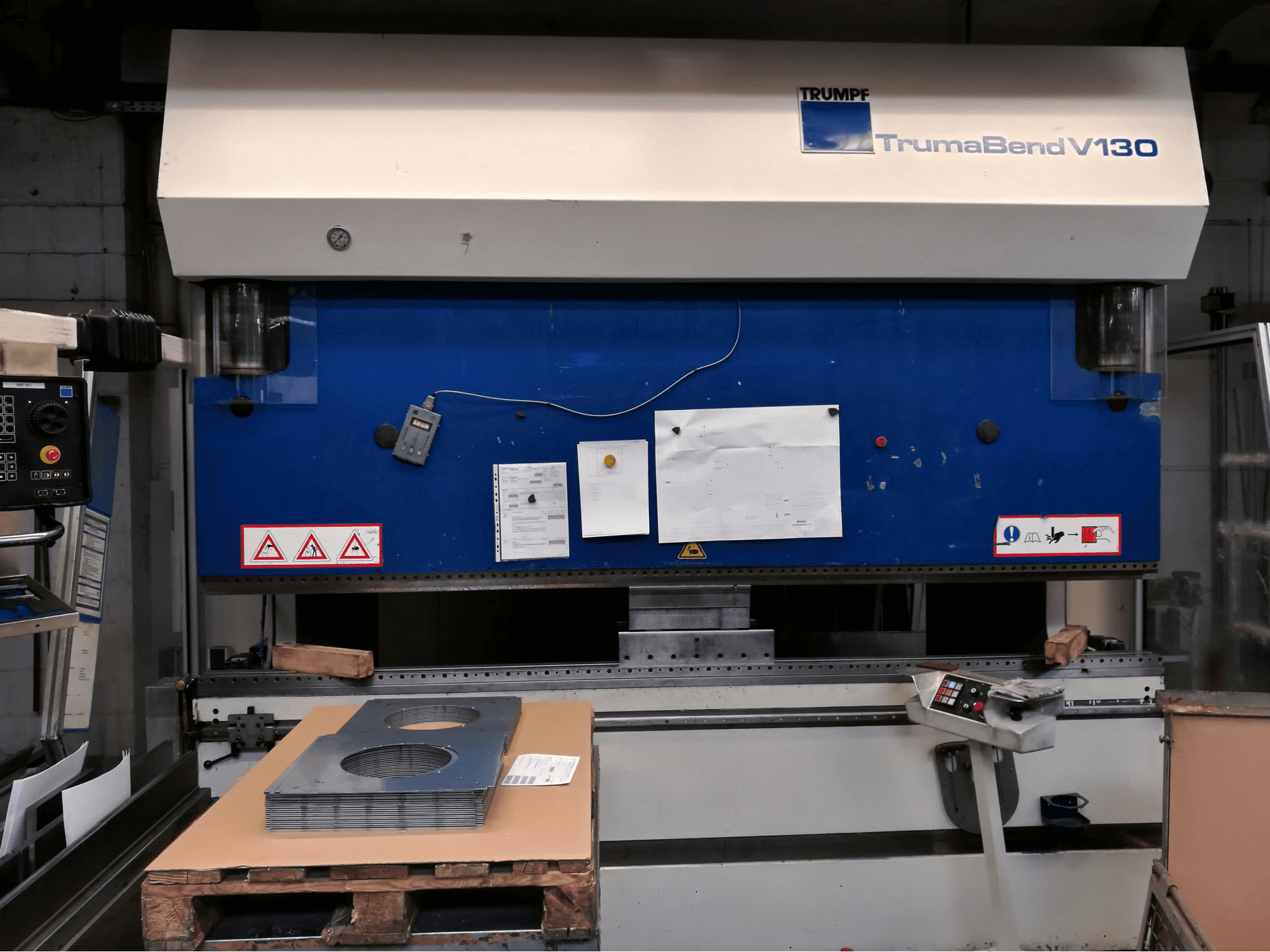 Mašīnas Trumpf TrumaBend V130 pretskats