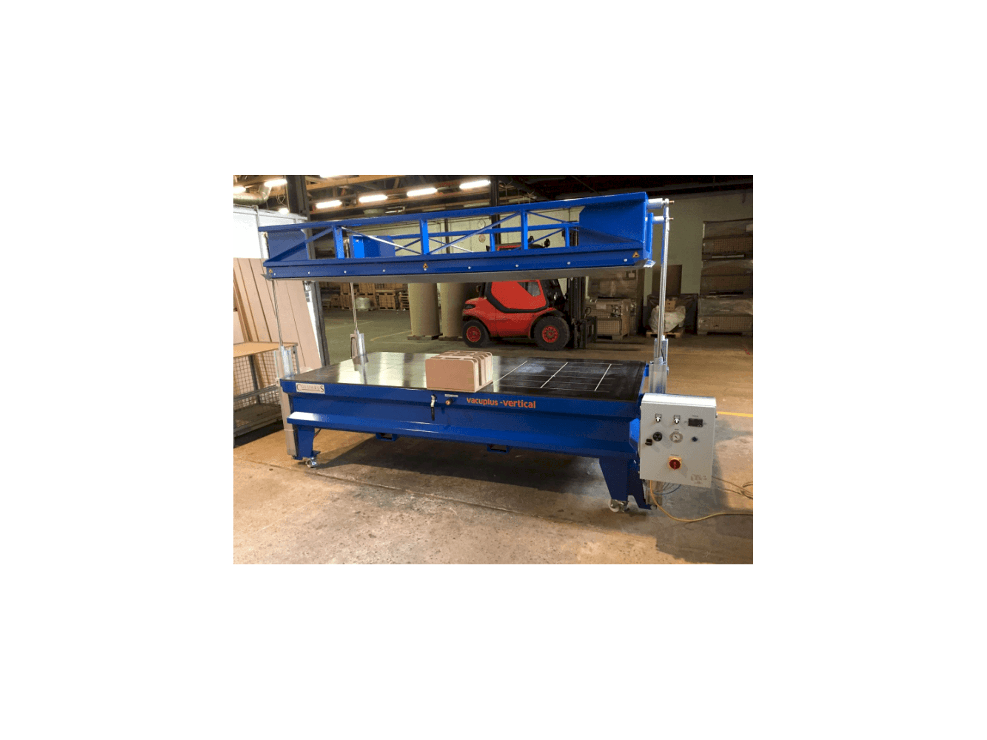 Mašīnas Columbus VAKUPLUS Vertikal pretskats