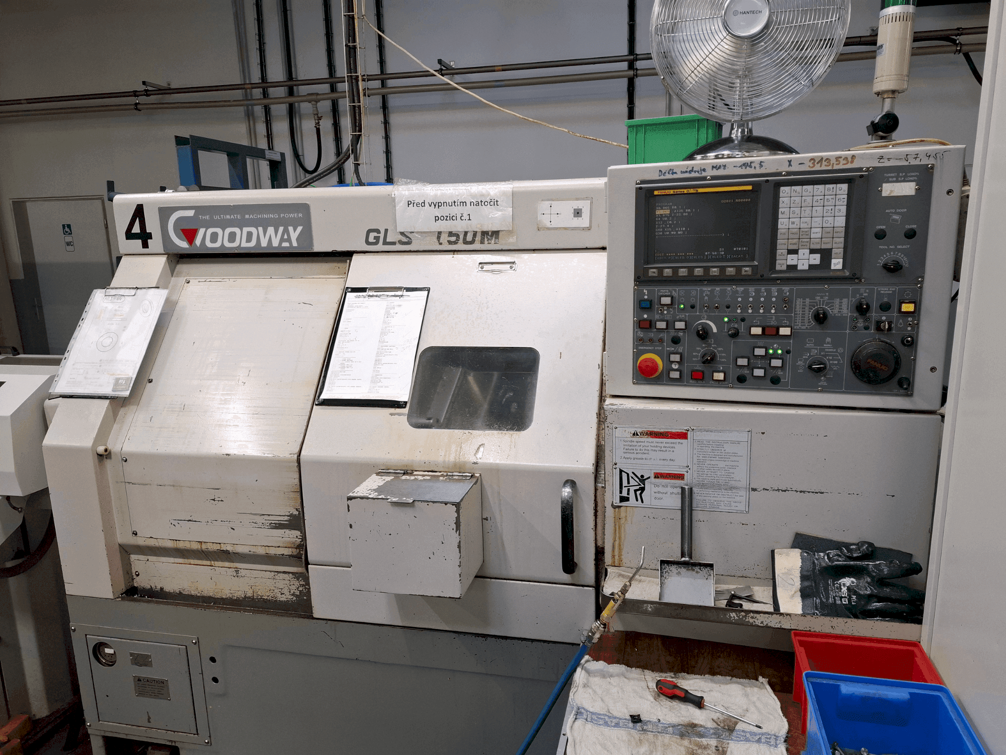 Mašīnas Goodway GLS 150M pretskats